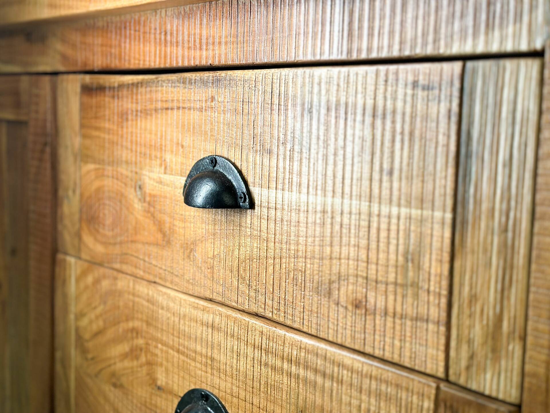 WINCHESTER Sideboard L, Material Massivholz, Mango rustikal 