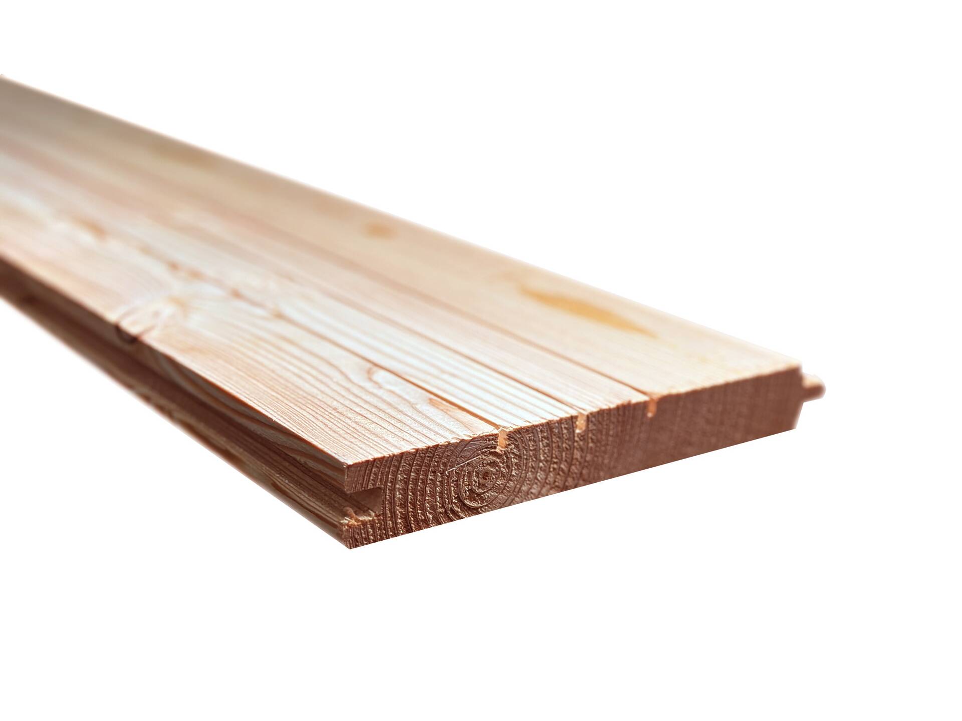Nut- und Federbretter, Lärche gehobelt, Material Massivholz, verschiedene Längen erhältlich 2.5 Meter