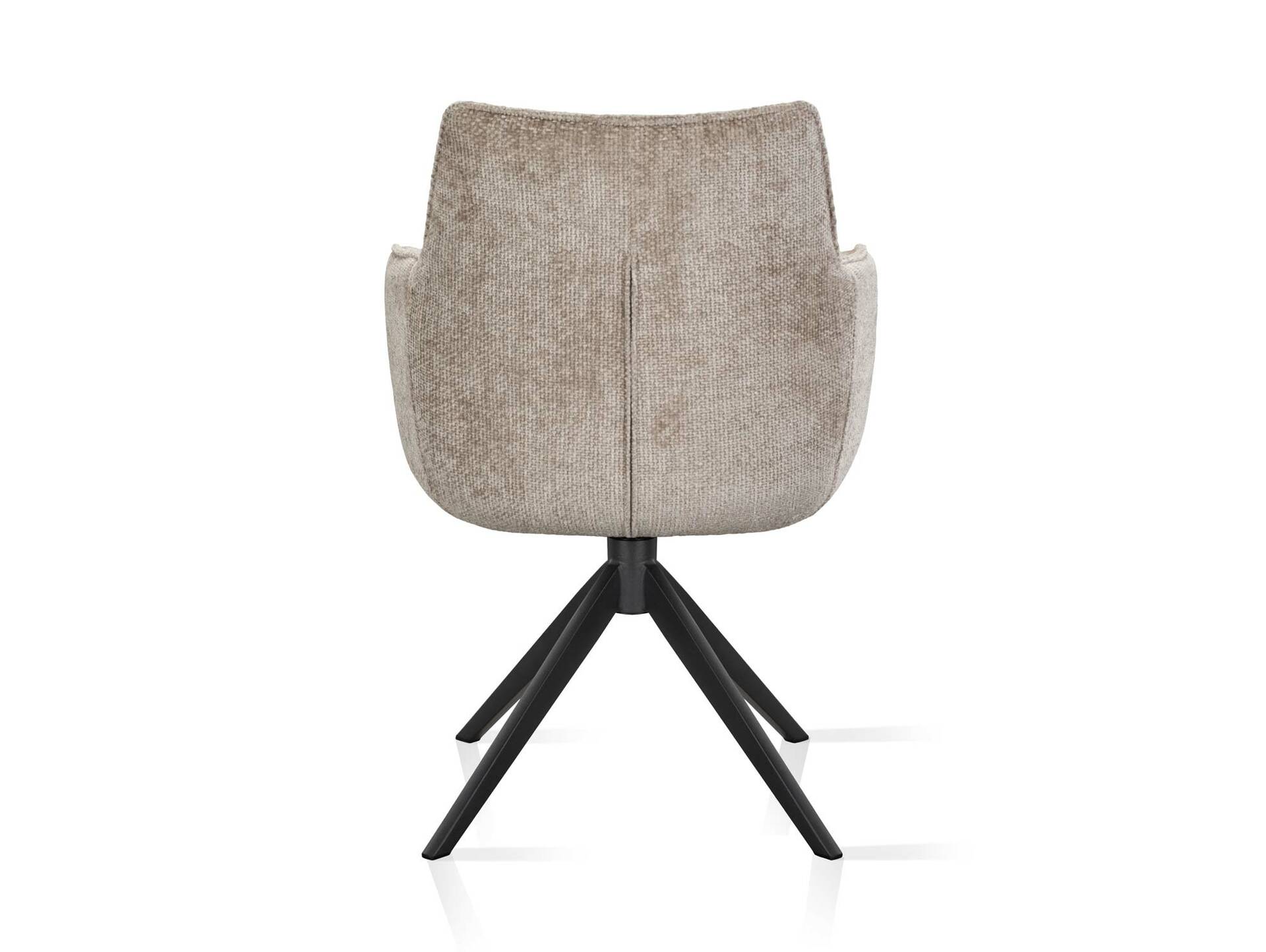LONDON Schalenstuhl, Material Strukturstoff Beige | 1 Stück