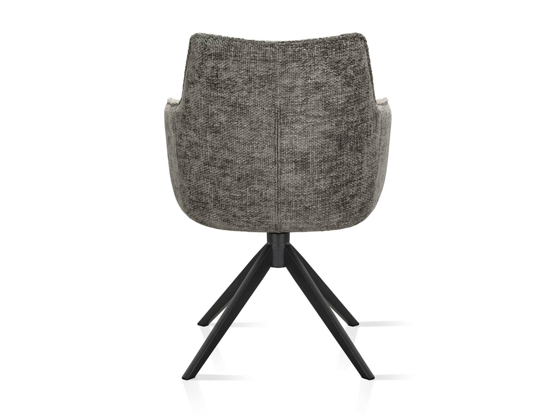 LONDON Schalenstuhl, Material Strukturstoff Anthrazit | 1 Stück