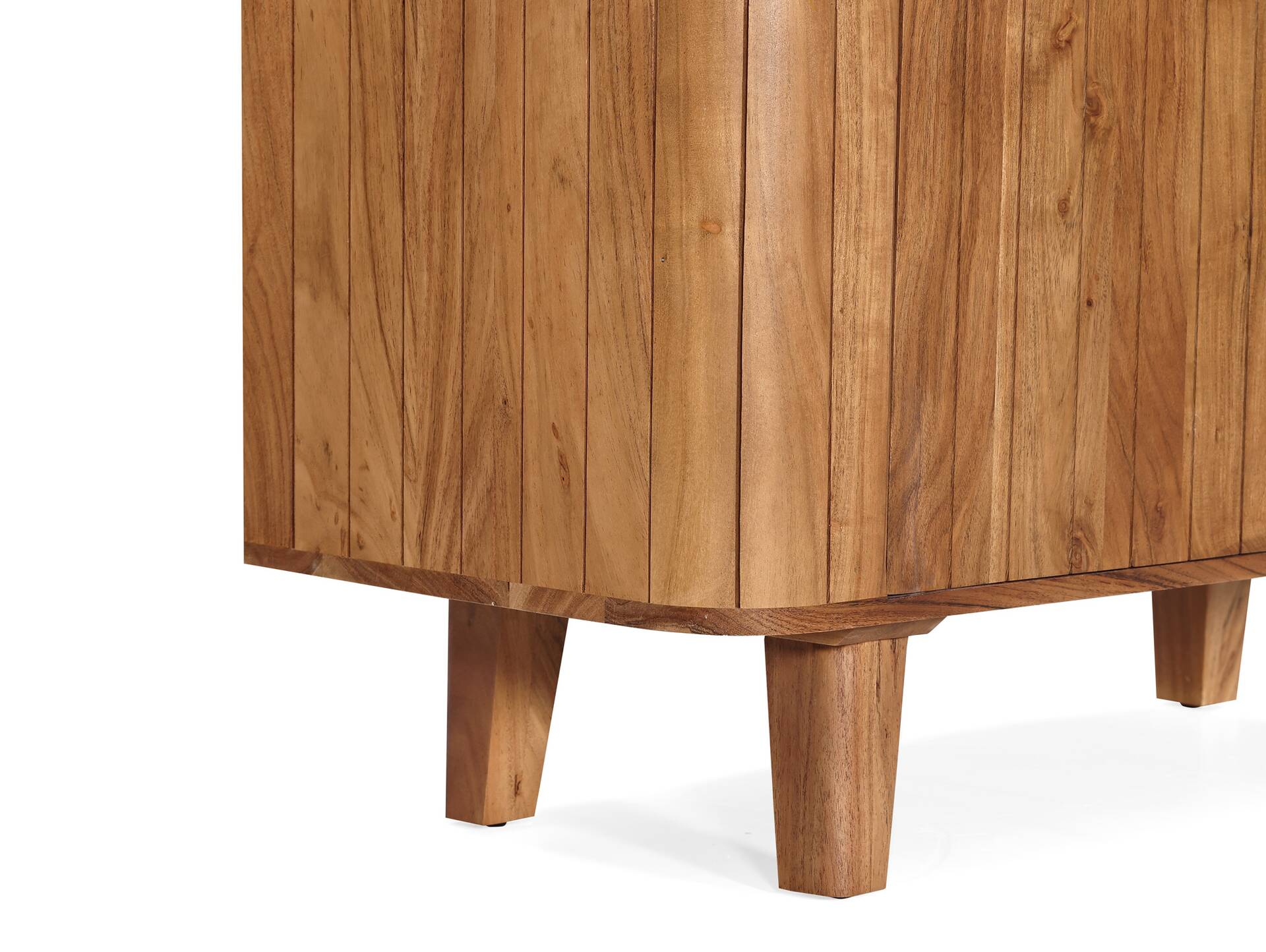 LINARO Kommode I, Material Massivholz, Akazie massiv honigfarben 