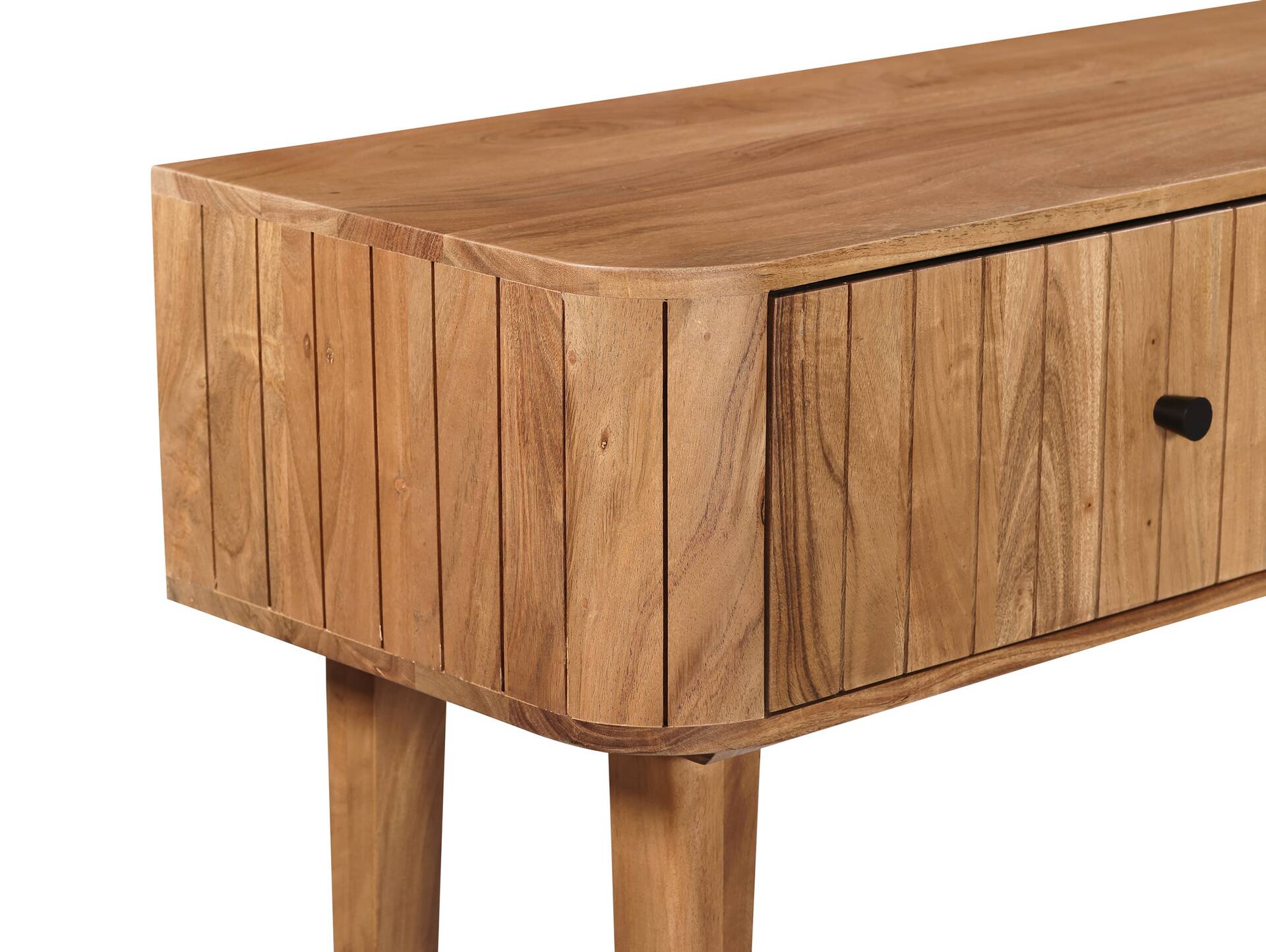 LINARO Sekretär, Material Massivholz, Akazie massiv honigfarben 
