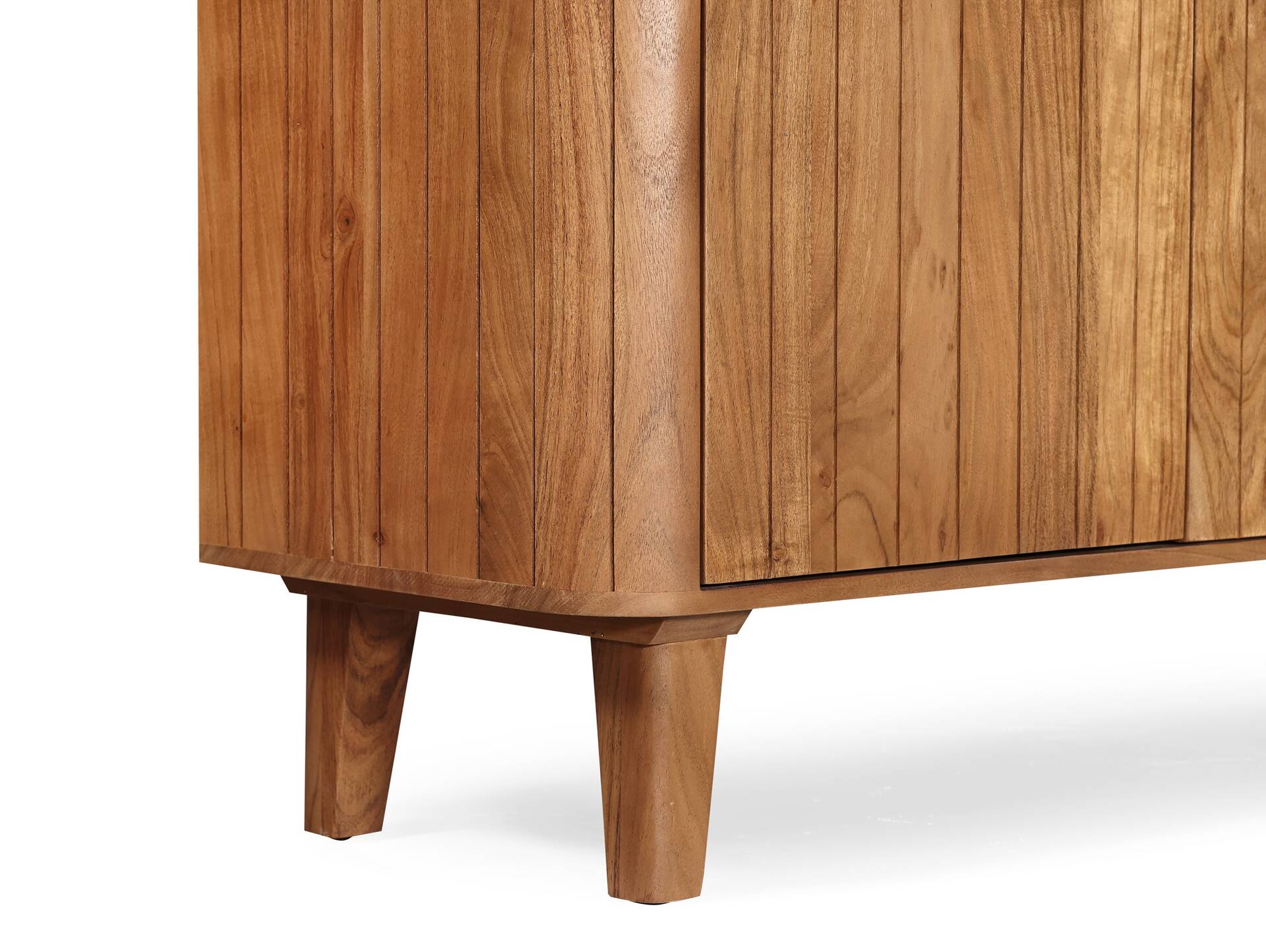 LINARO Sideboard, Material Massivholz, Akazie massiv honigfarben 