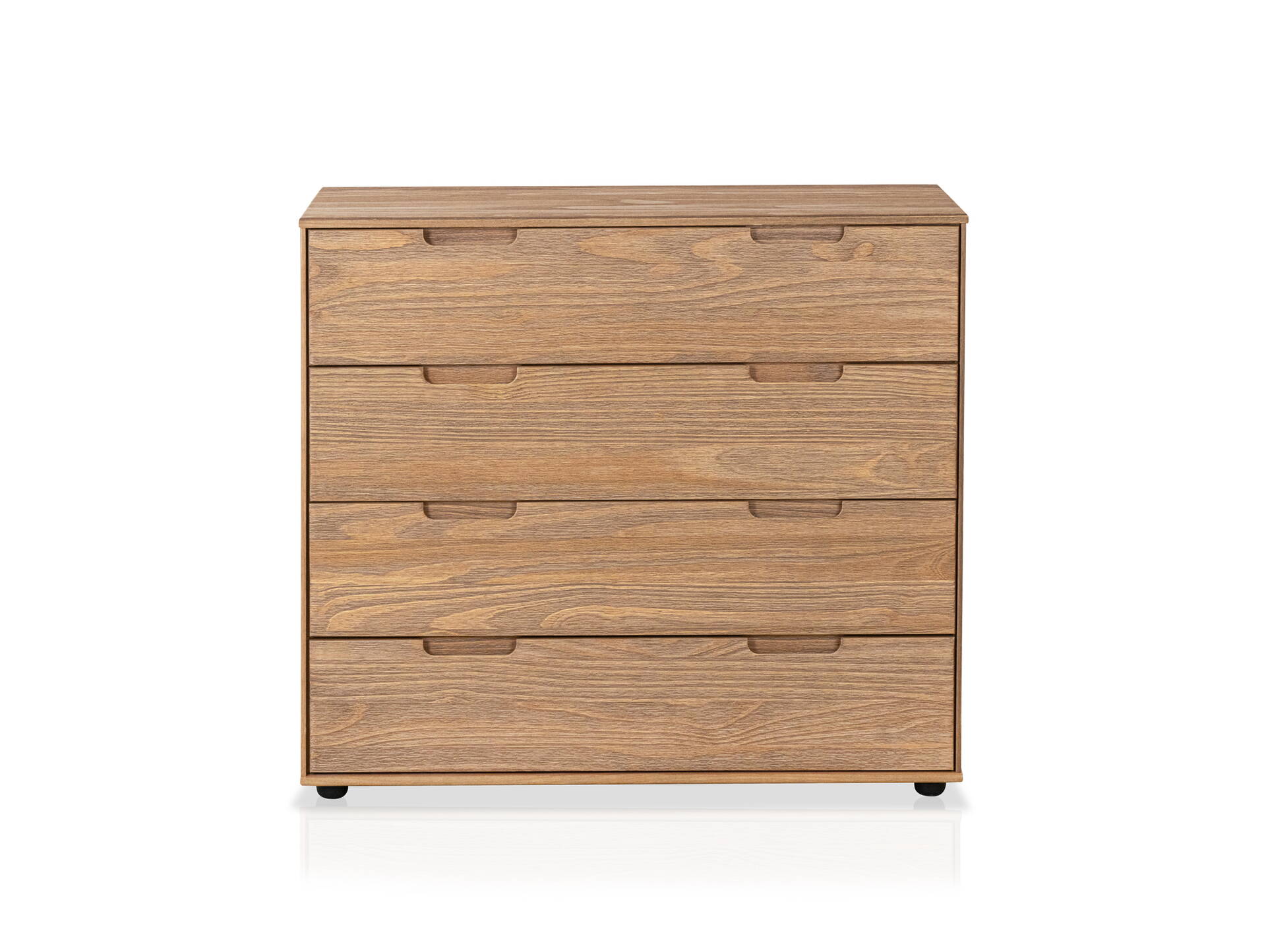NESTRA Kommode, Material Massivholz, Kiefer eichefarbig 