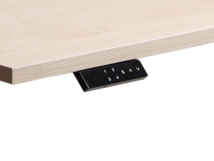 OFFICE ONE elektrisch höhenverstellbares Tischgestell mit Memory-Funktion Grau