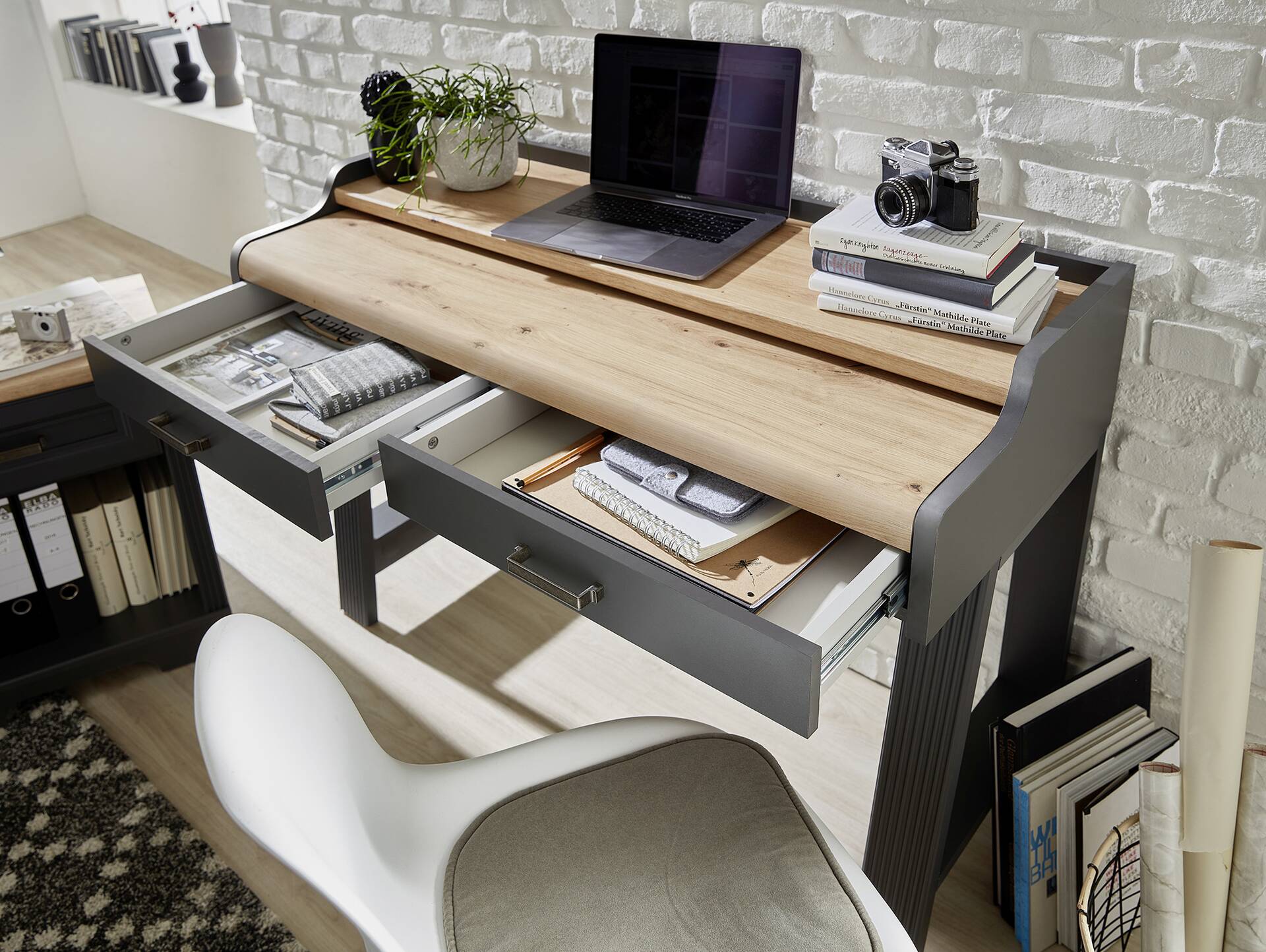 JADY Sekretär, Material MDF/Dekorspanplatte 