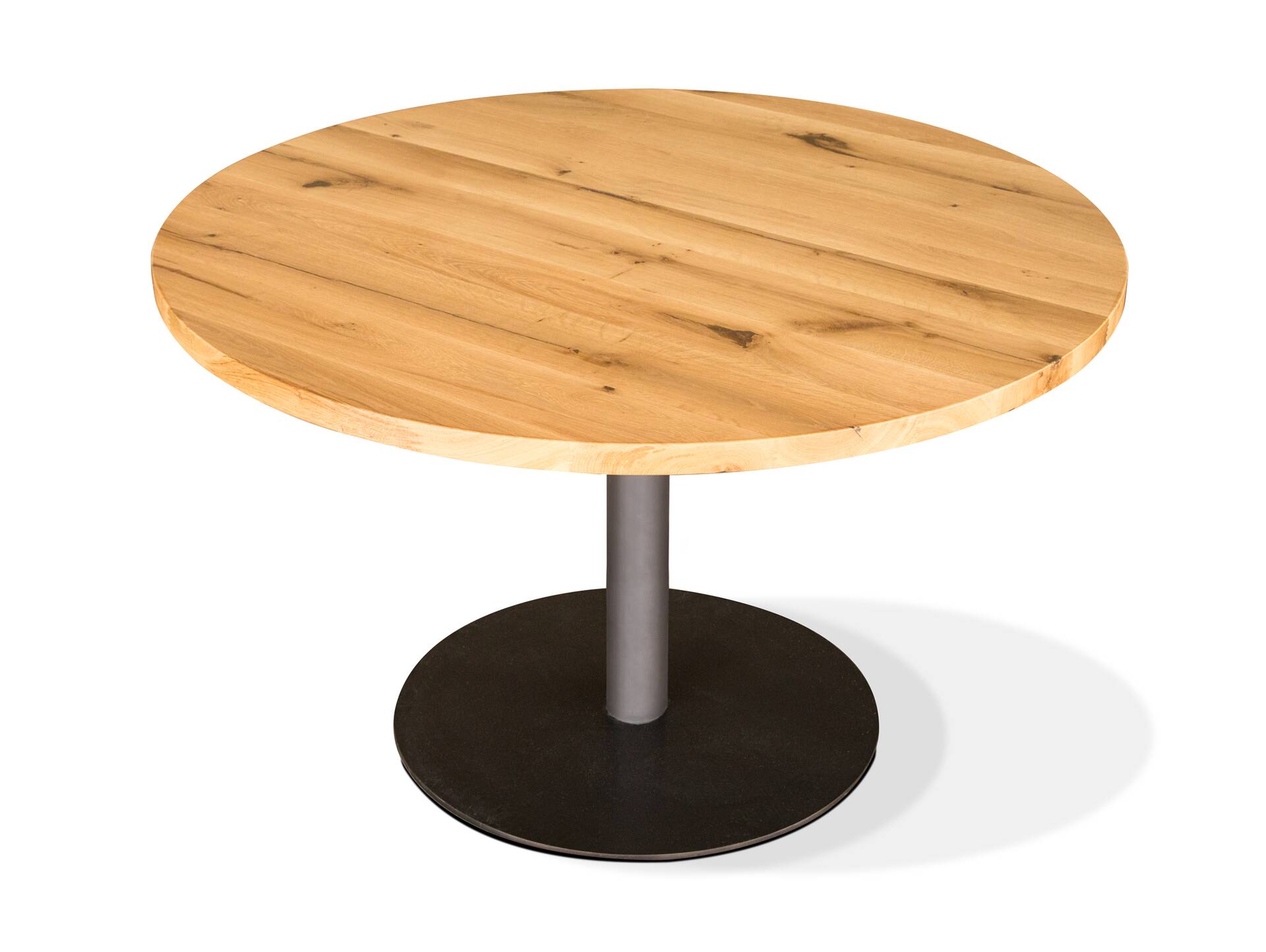 Tischgestell für GASTRO Esstisch rund, Material Stahl, schwarz 50 cm