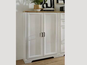 JADY Bürokommode mit 2 Türen, Material MDF/Dekorspanplatte 