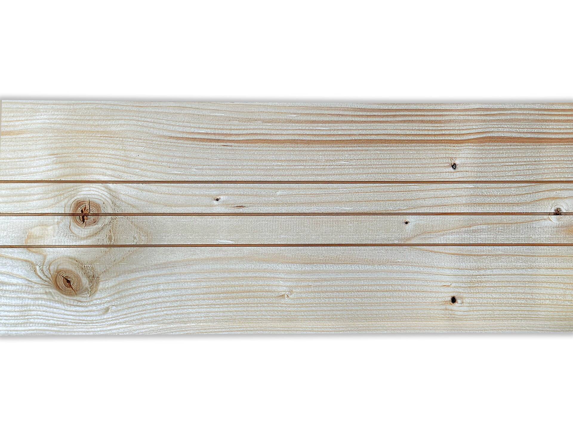 Nut- und Federbretter, Fichte gehobelt, Material Massivholz, verschiedene Längen erhältlich 19 mm | 2.5 Meter