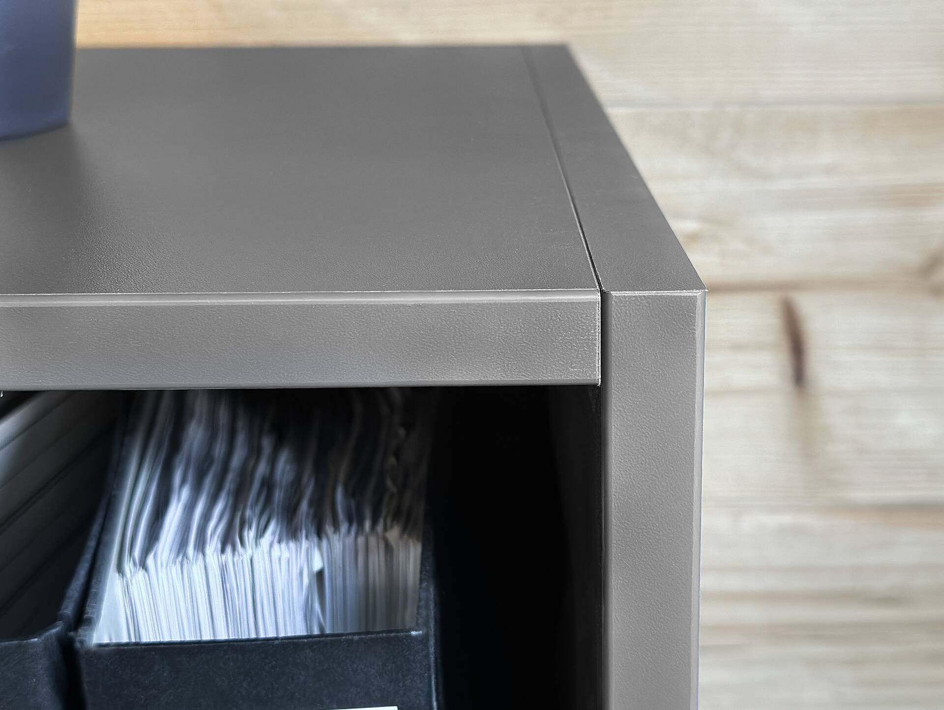 OFFICE OAK Regal III, Material Dekorspanplatte, graphitfarbig 