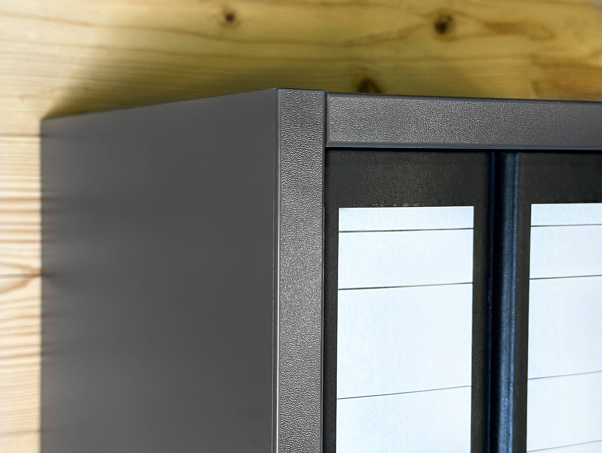OFFICE OAK Regal VII, Material Dekorspanplatte, graphitfarbig 