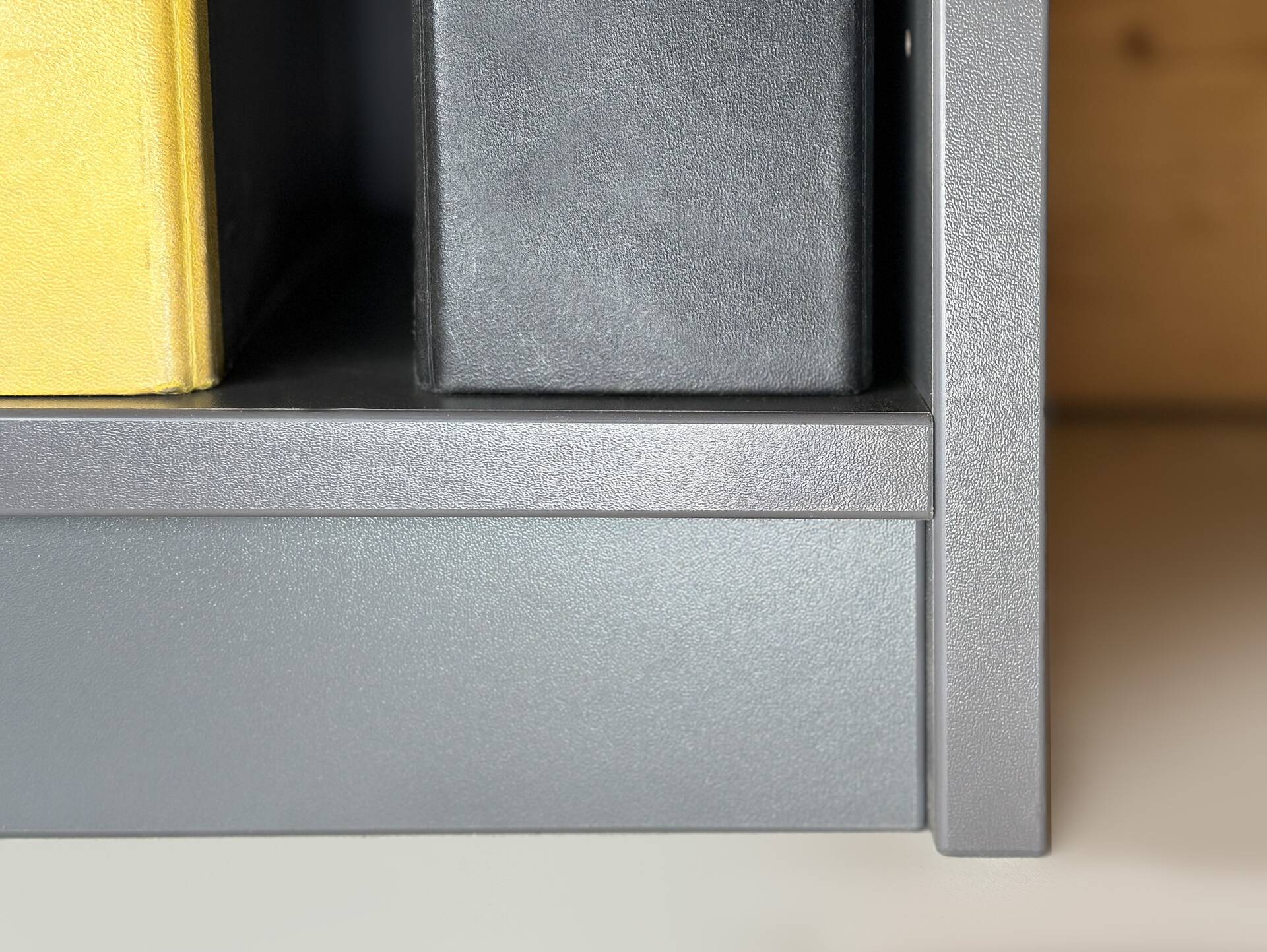 OFFICE OAK Regal, Material Dekorspanplatte, graphitfarbig 