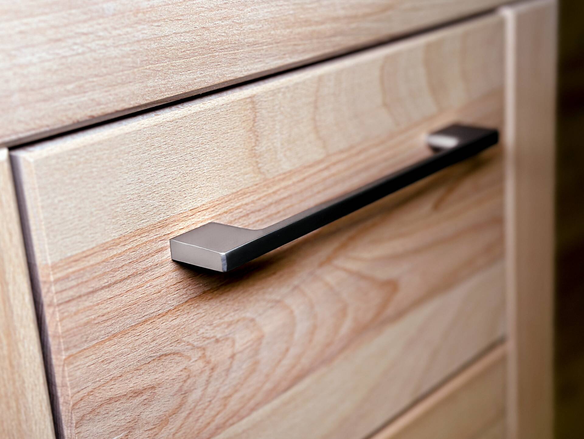 OZEANA Unterschrank II fürs Badezimmer, Material teilmassiv Buche 
