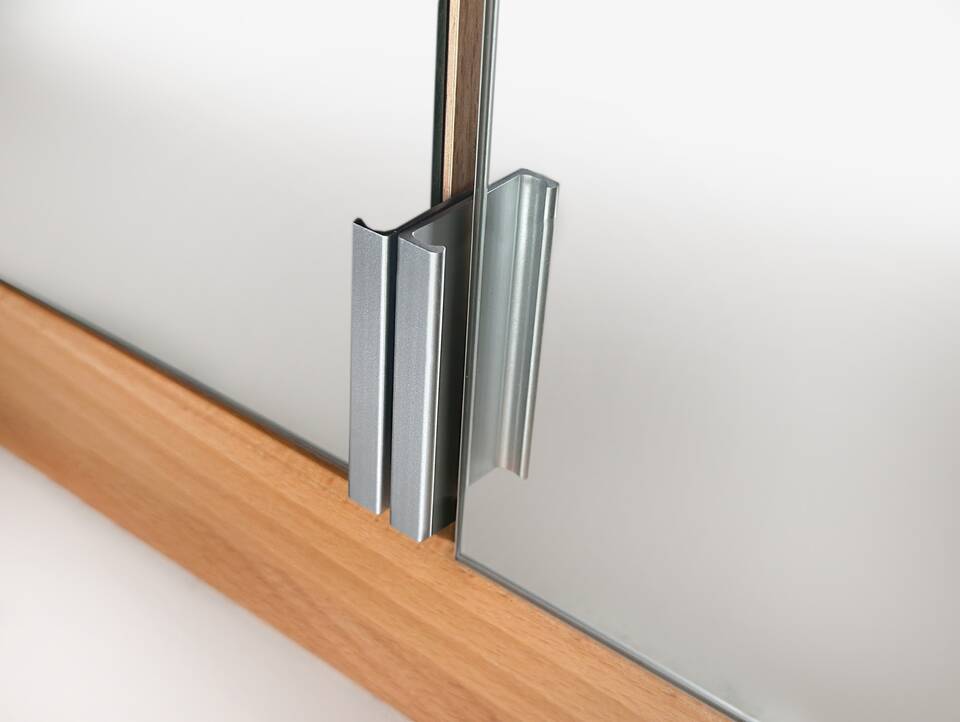 OZEANA Spiegelschrank fürs Badezimmer, Material teilmassiv Buche