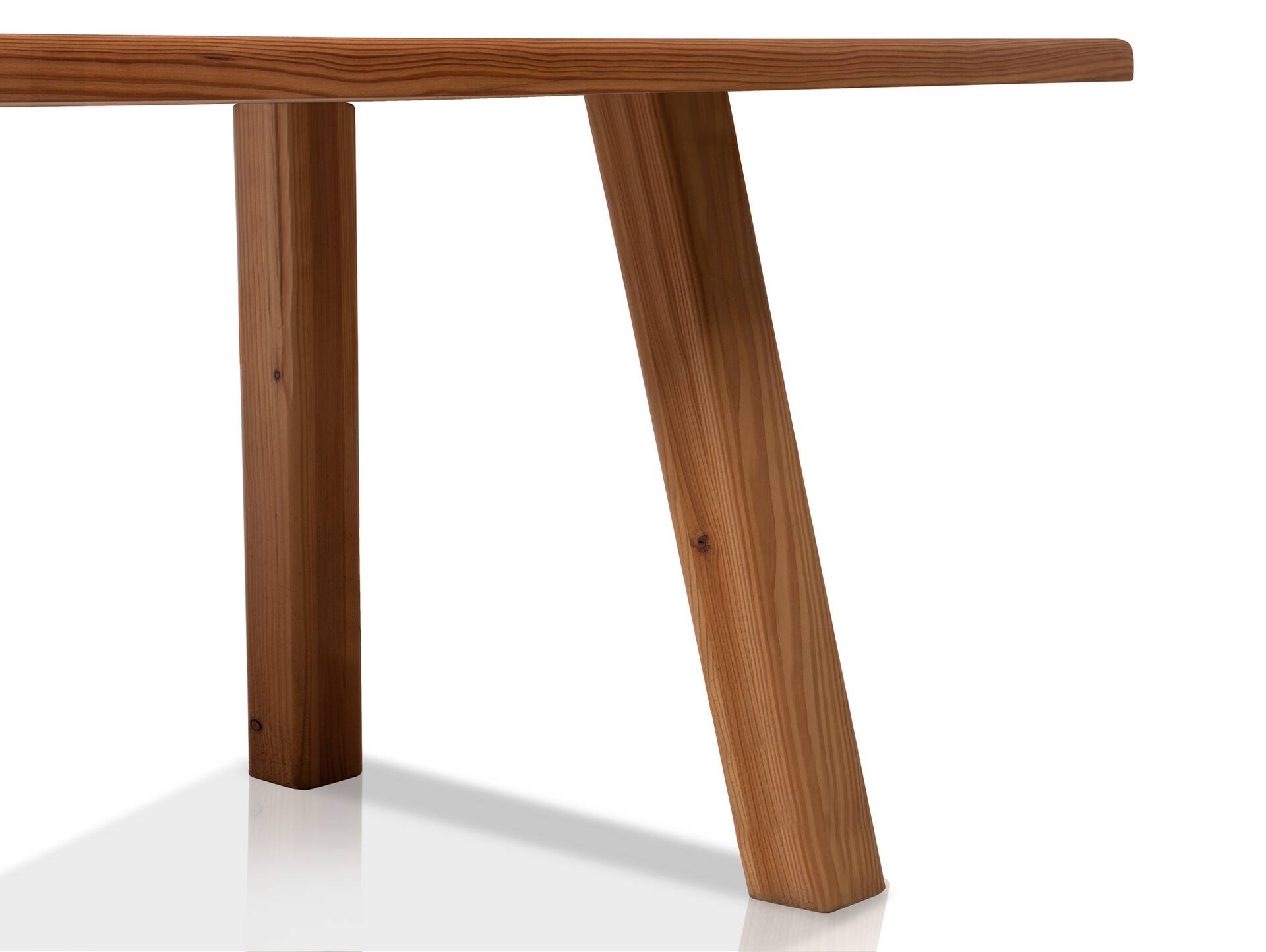STARNBERG, Esstisch, Material Massivholz, Lärche gedämpft 160 x 100 cm | geölt