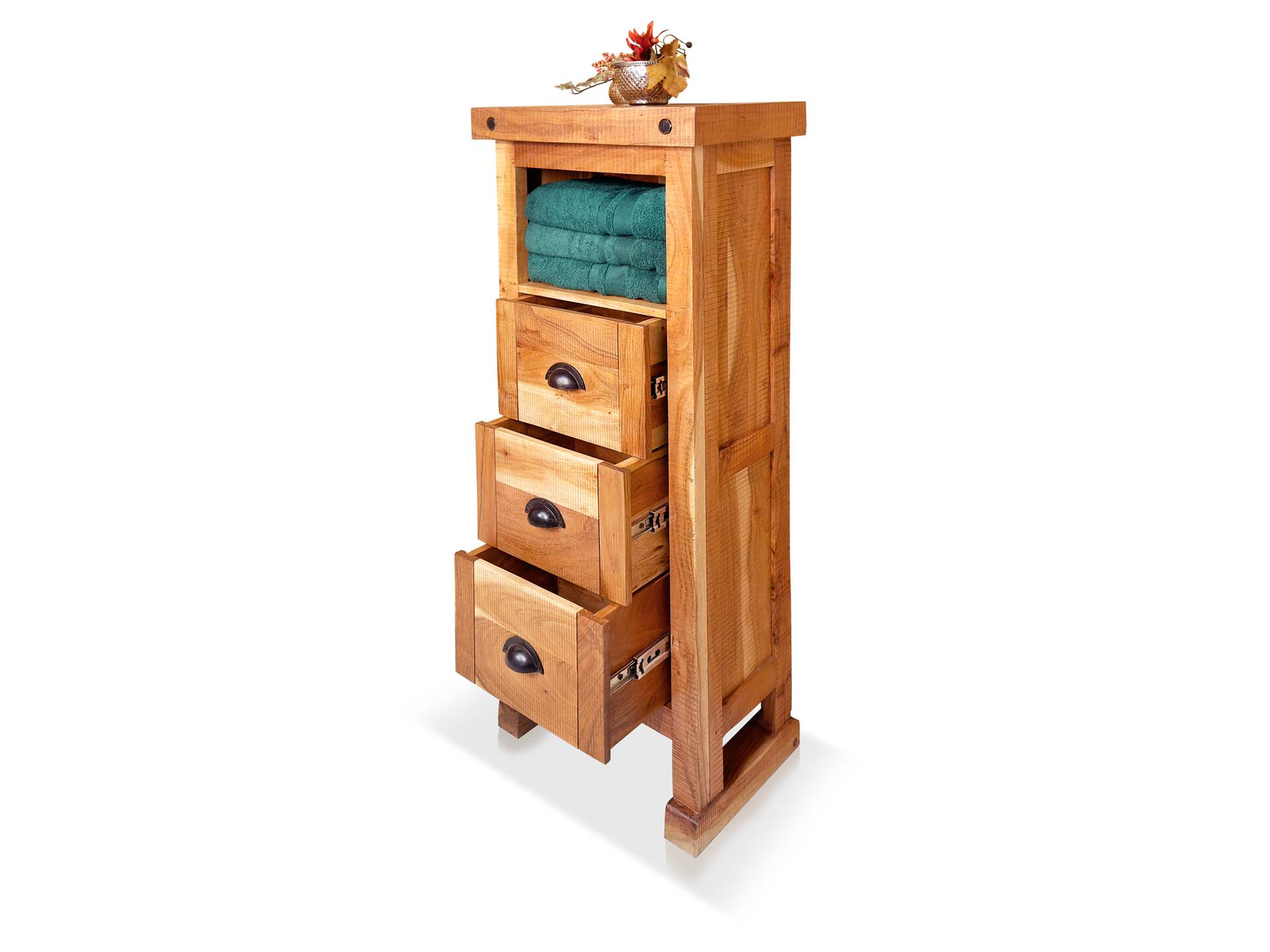 WINCHESTER Bad Standregal II, Material Massivholz, Mango rustikal 