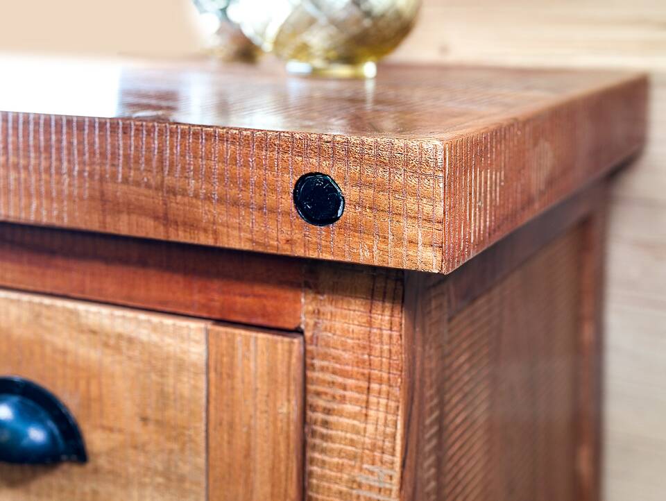 WINCHESTER Sideboard III, Material Massviholz, Mango rustikal 