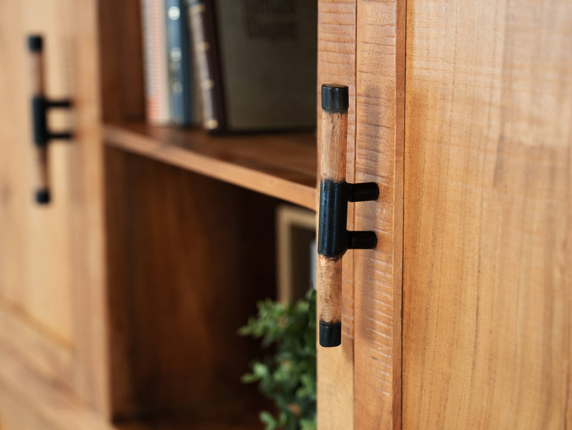 WINCHESTER Highboard IV, Material Massivholz, Mango rustikal 