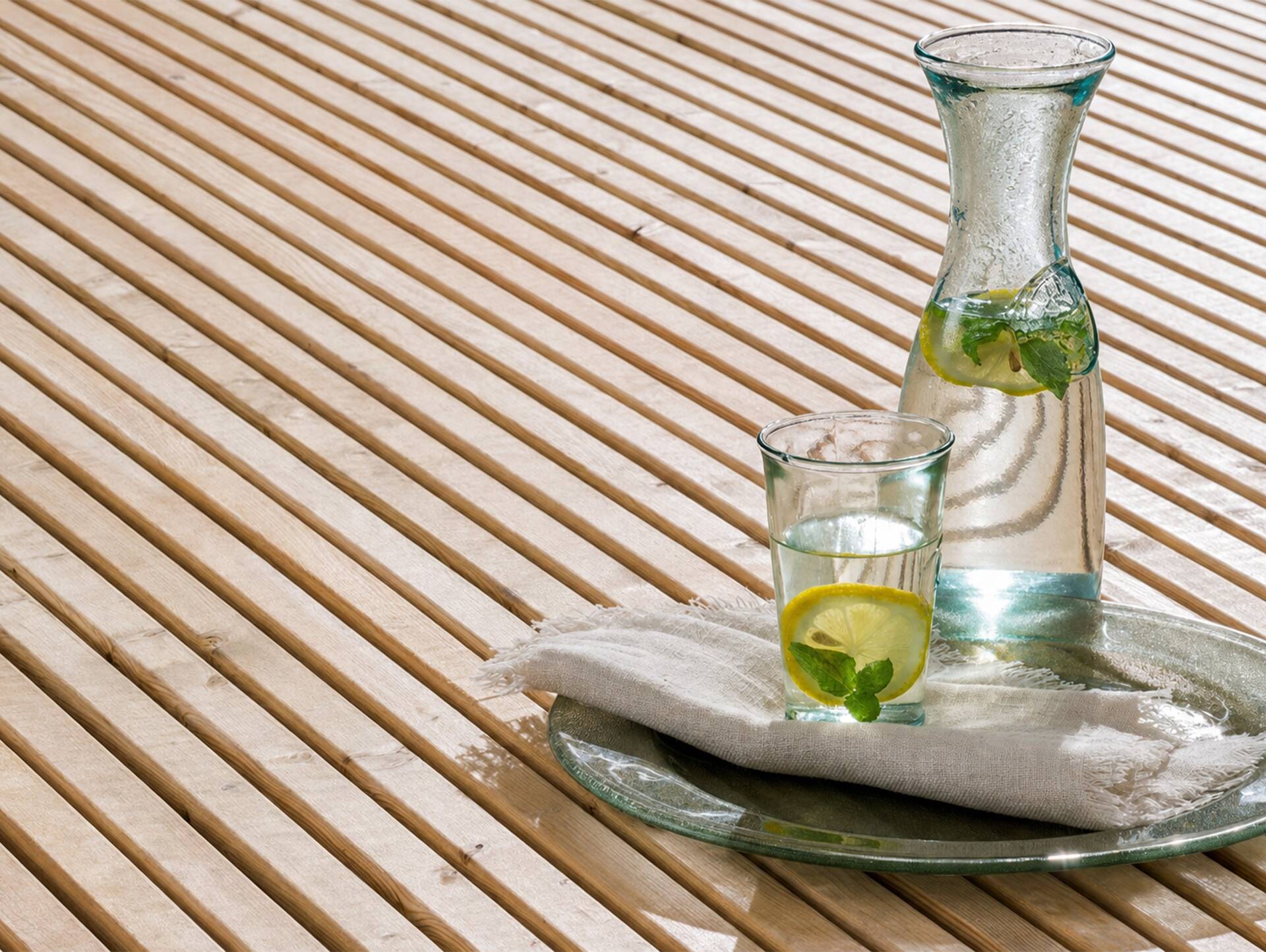 Terrassenmodul PINUTEX, Material Massivholz, Lärche Natur 100 cm