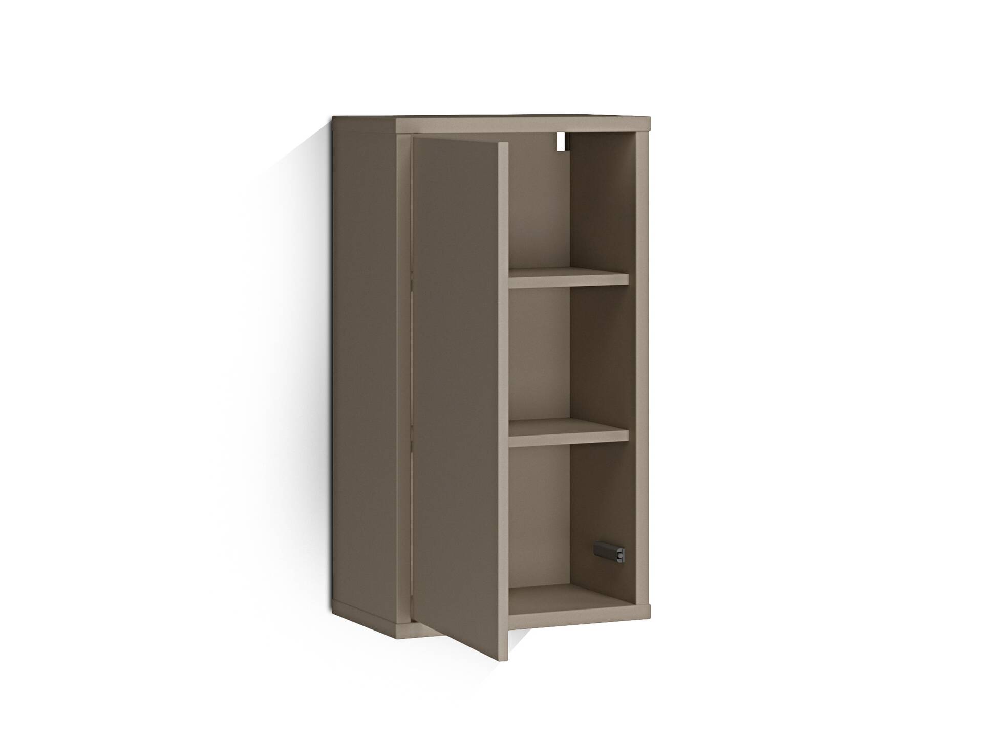 ADIAGO SPA Badezimmer Hängeschrank, Material Dekorspanplatte, taupe 