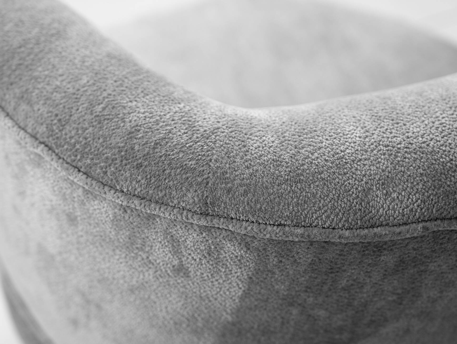 CECILE Sessel, Material Stoff, grau 