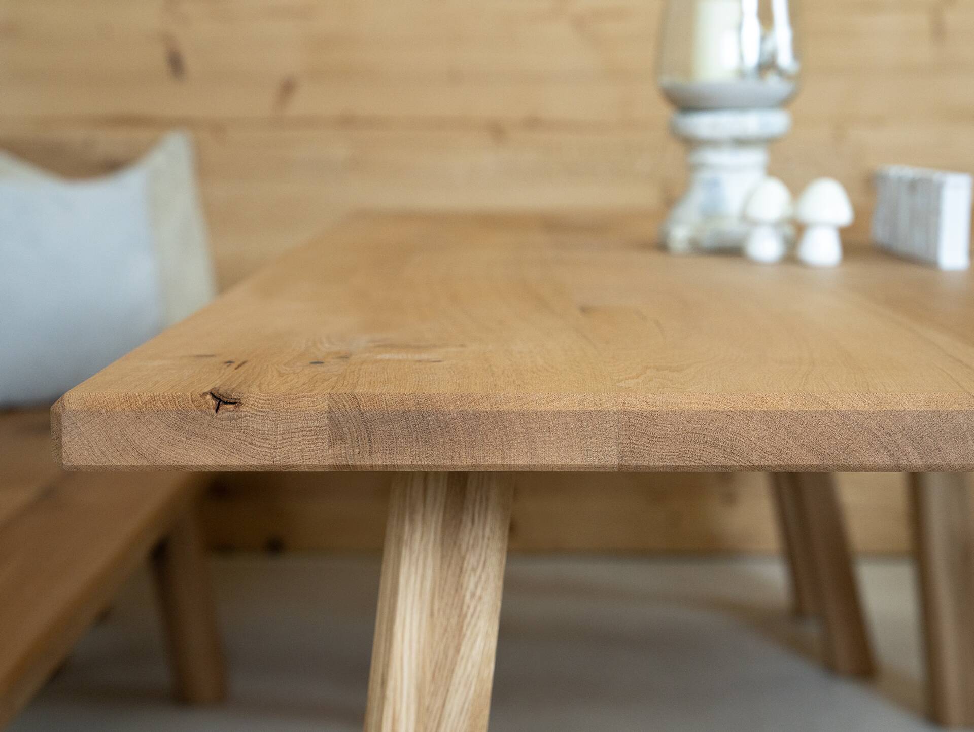 BERGSEE Esstisch nach Maß, Material Massivholz 