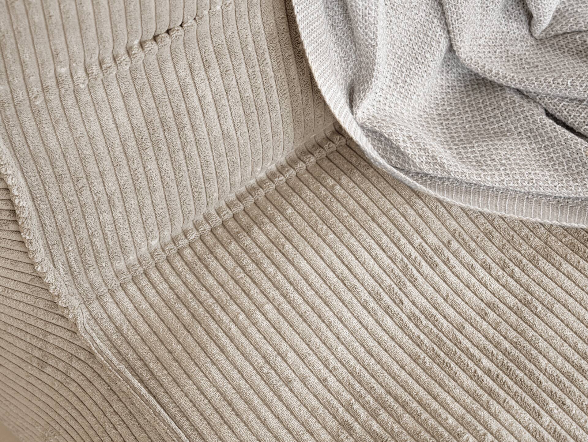 COZY Sitzsack, Material Cord Creme