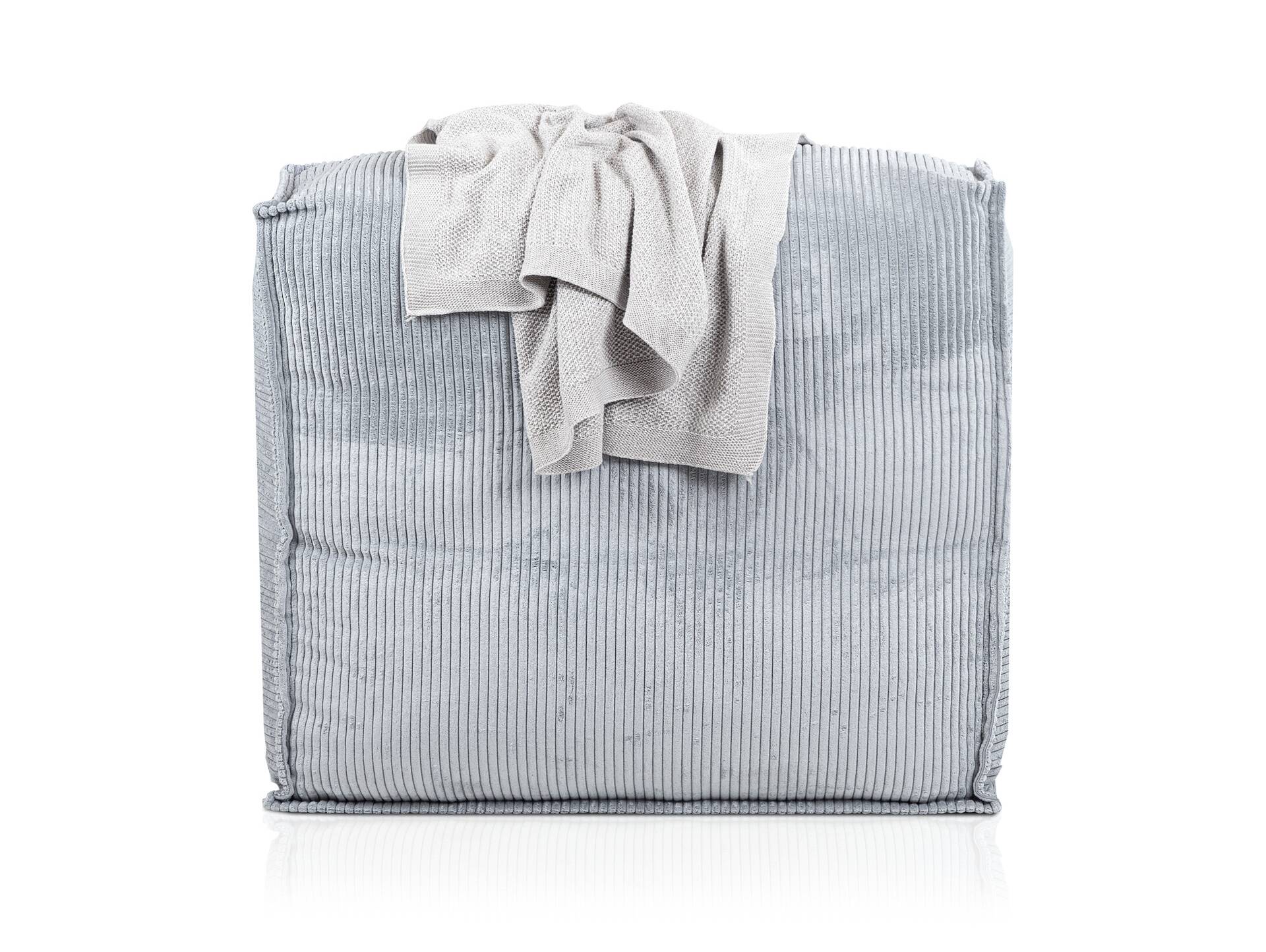 COZY Sitzsack, Material Cord Grau