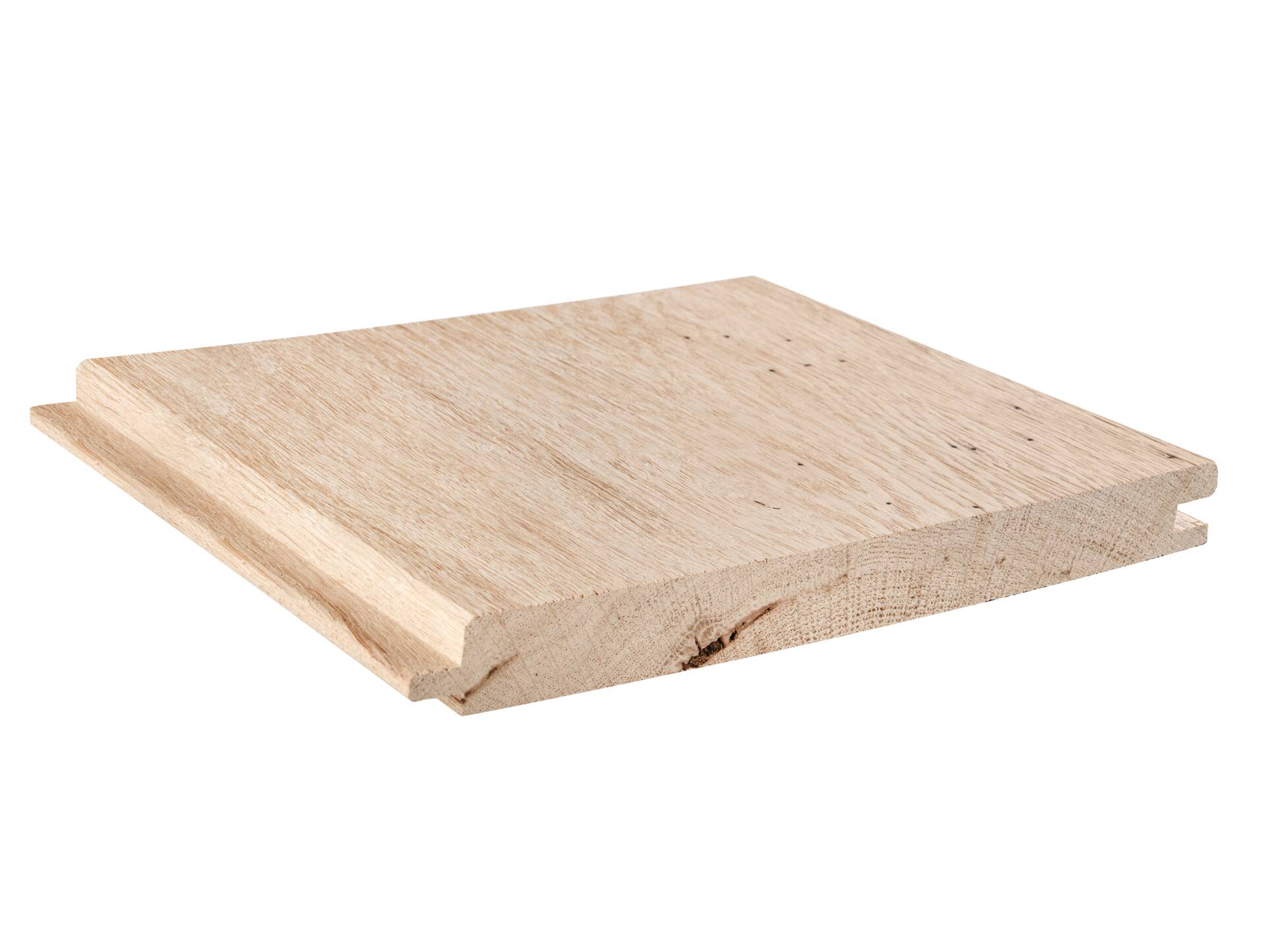 Nut- und Federbretter, Eiche gehobelt, Material Massivholz, verschiedene Längen erhältlich 1 Meter | 2-seitig