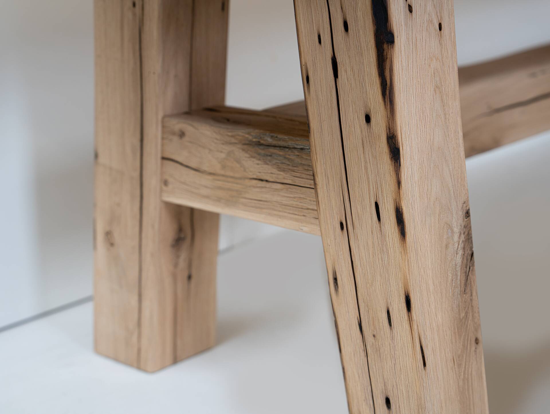 RITTERTAFEL Sitzbank, Material Massivholz, 200 cm Altholz natur 