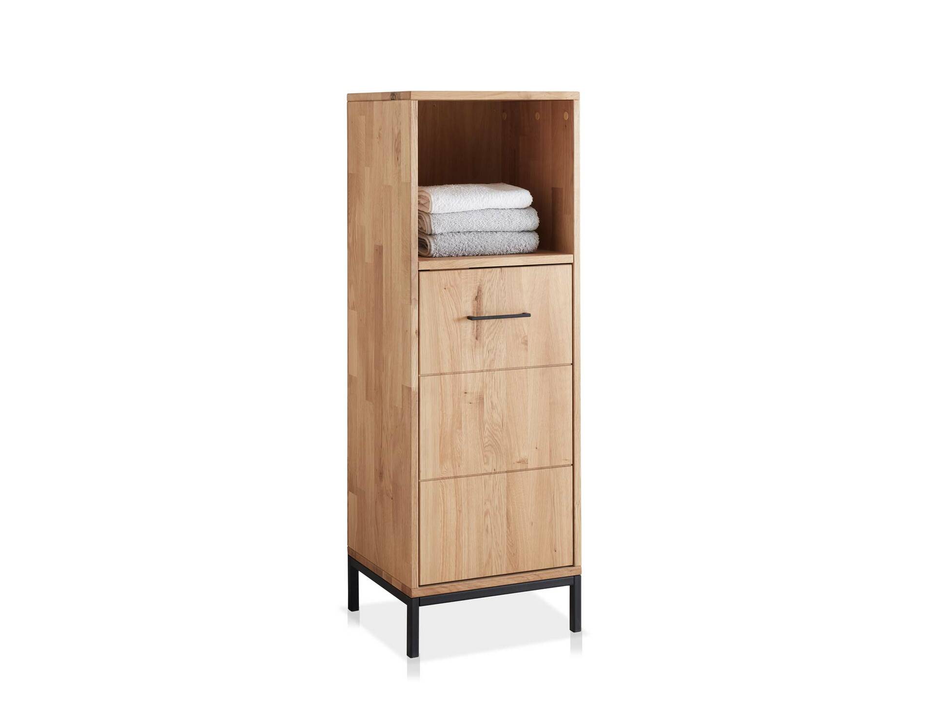 BOLTON Badezimmerset II, Material Massivholz, Wildeiche geölt 