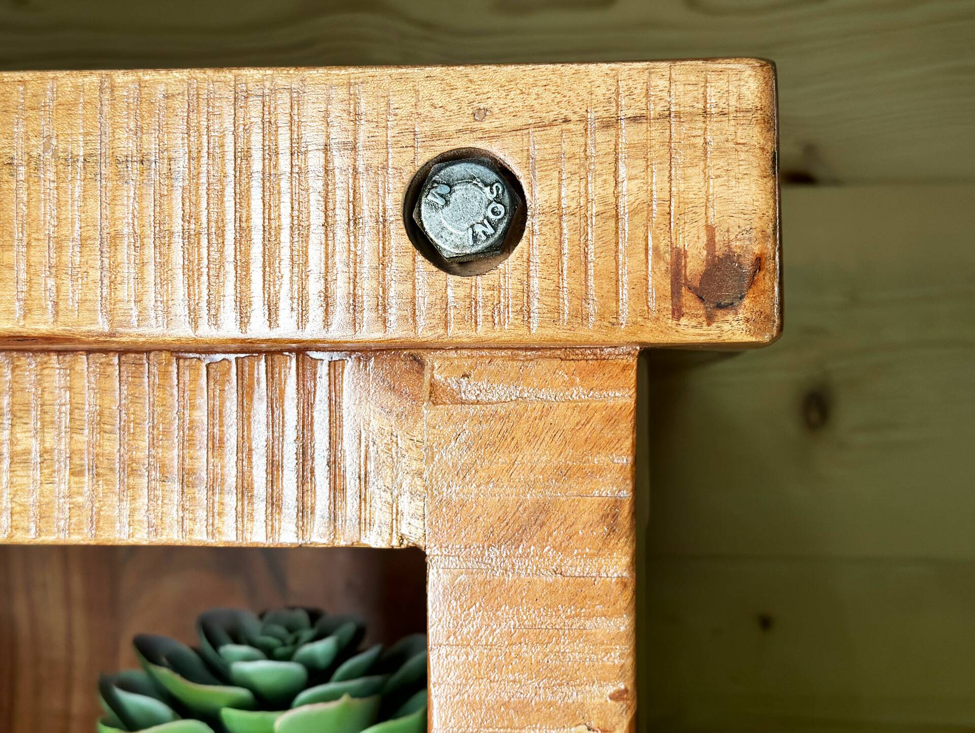WINCHESTER Highboard III, Material Massivholz, Mango rustikal 