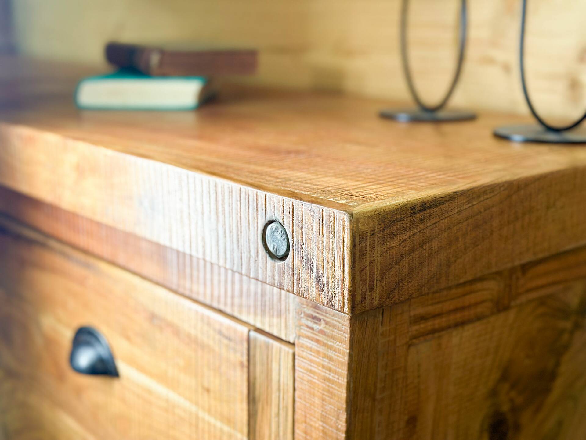 WINCHESTER Sideboard L, Material Massivholz, Mango rustikal 