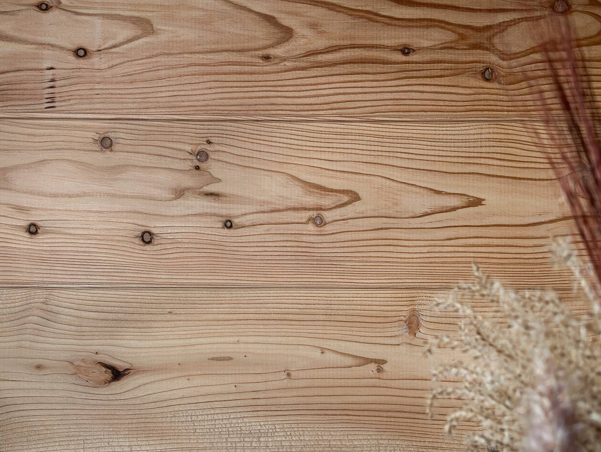 Nut- und Federbretter, Lärche gebürstet, Material Massivholz, verschiedene Längen erhältlich 17.5 cm | 1 Meter