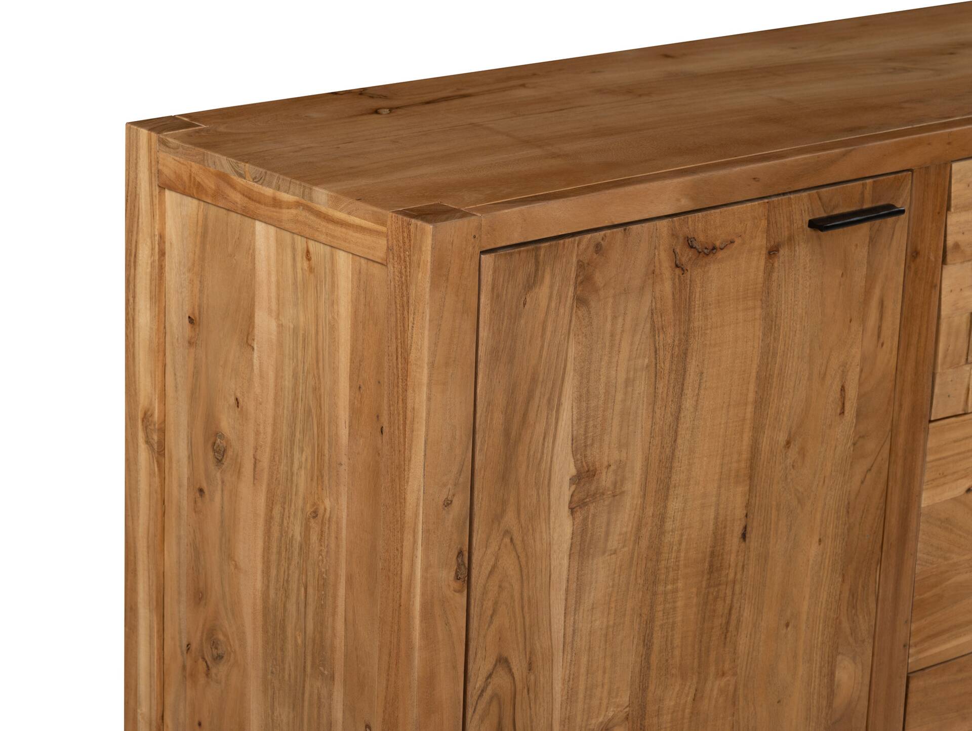 KAIRO Sideboard II, Material Massivholz, Akazie massiv honigfarben 