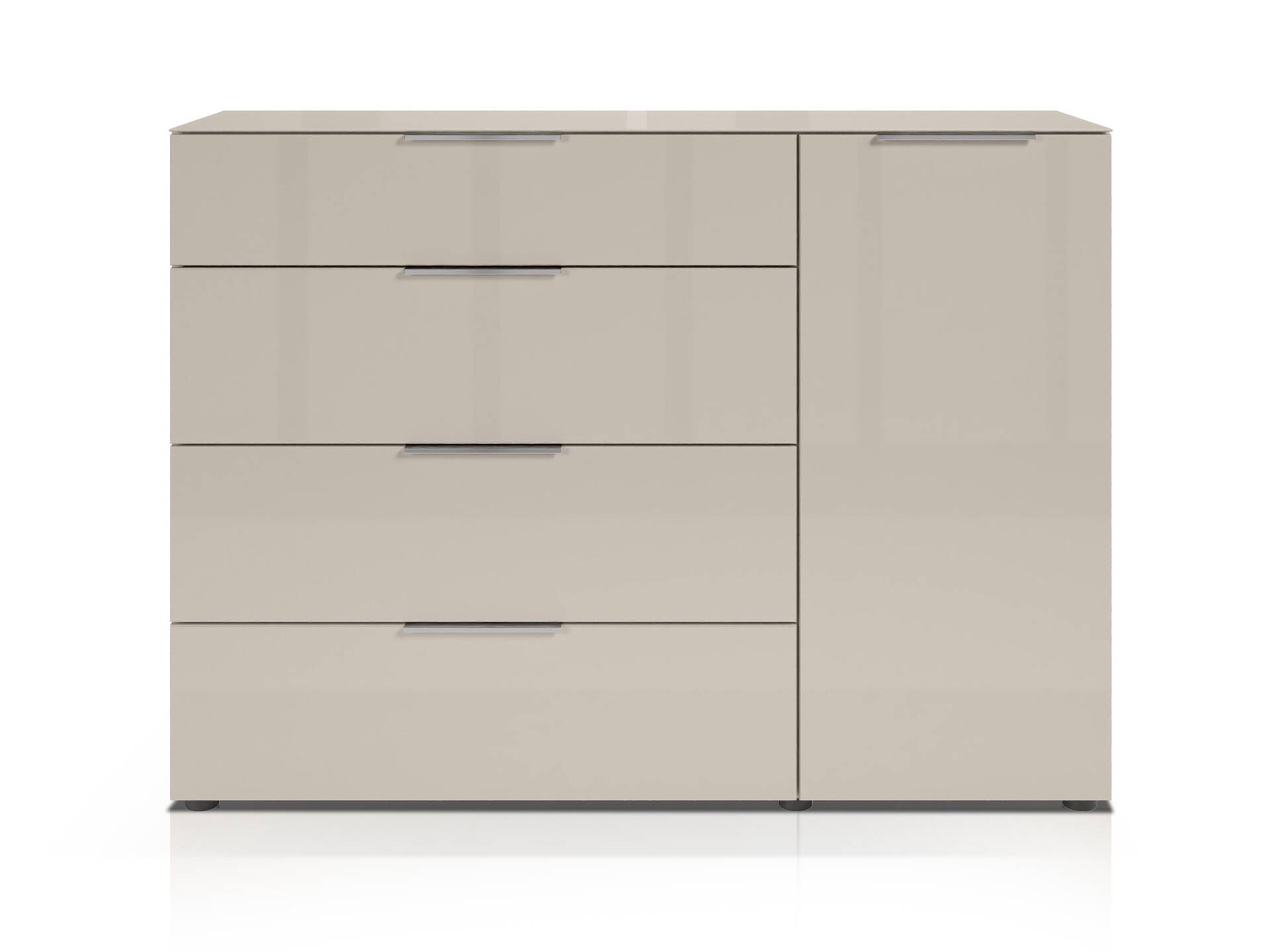 SANTORINI Kommode 3, Material Spanplatte, Kashmirfarbig 