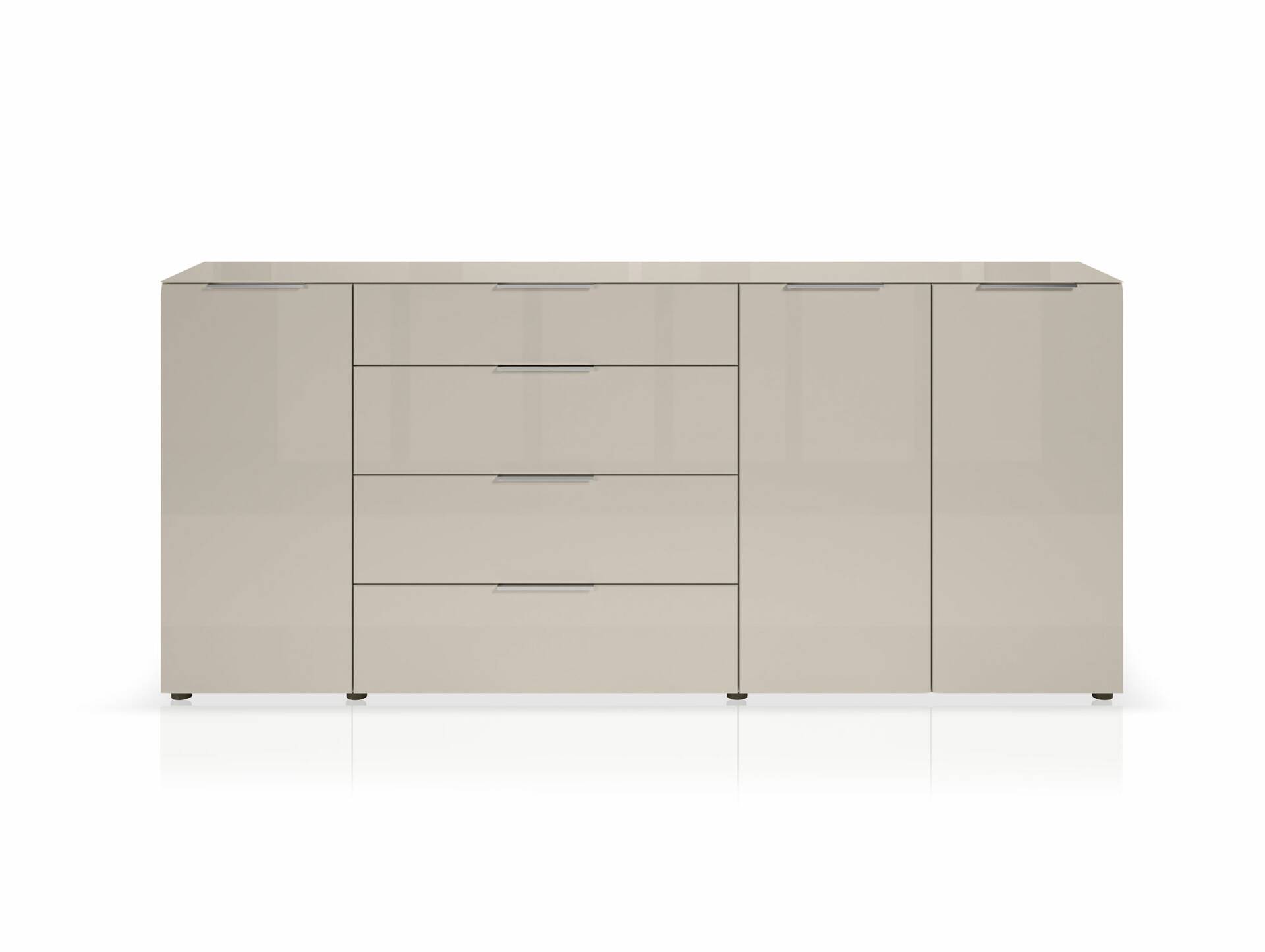 SANTORINI Kommode 5, Material Spanplatte, Kashmirfarbig 