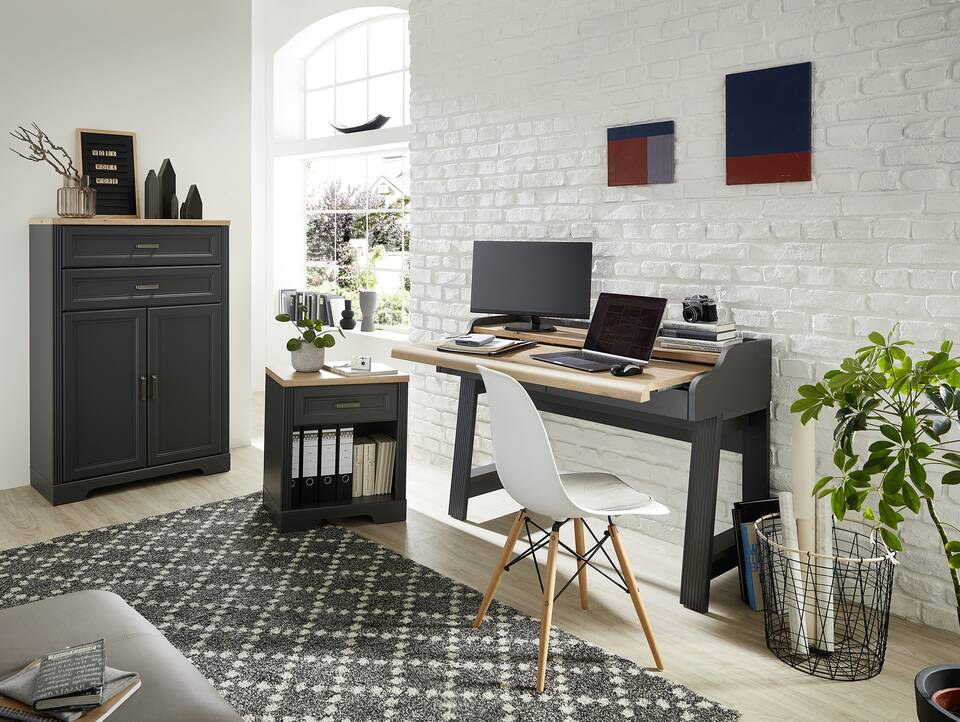 JADY Sekretär, Material MDF/Dekorspanplatte 