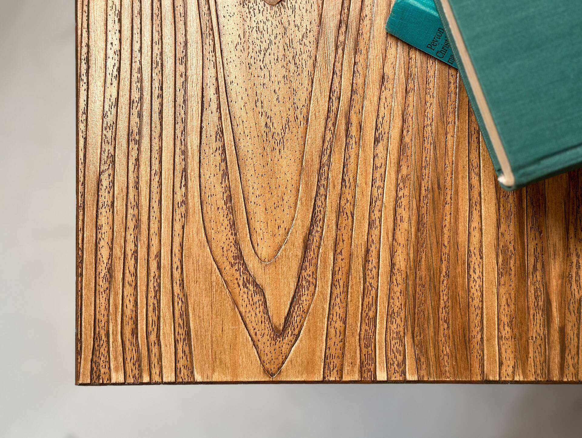 EVERGLADE TV-Board I, Material Massivholz, Kiefer eichefarbig 