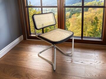 HOLM Schwingstuhl, Material Naturgeflecht, Gestell Metall 