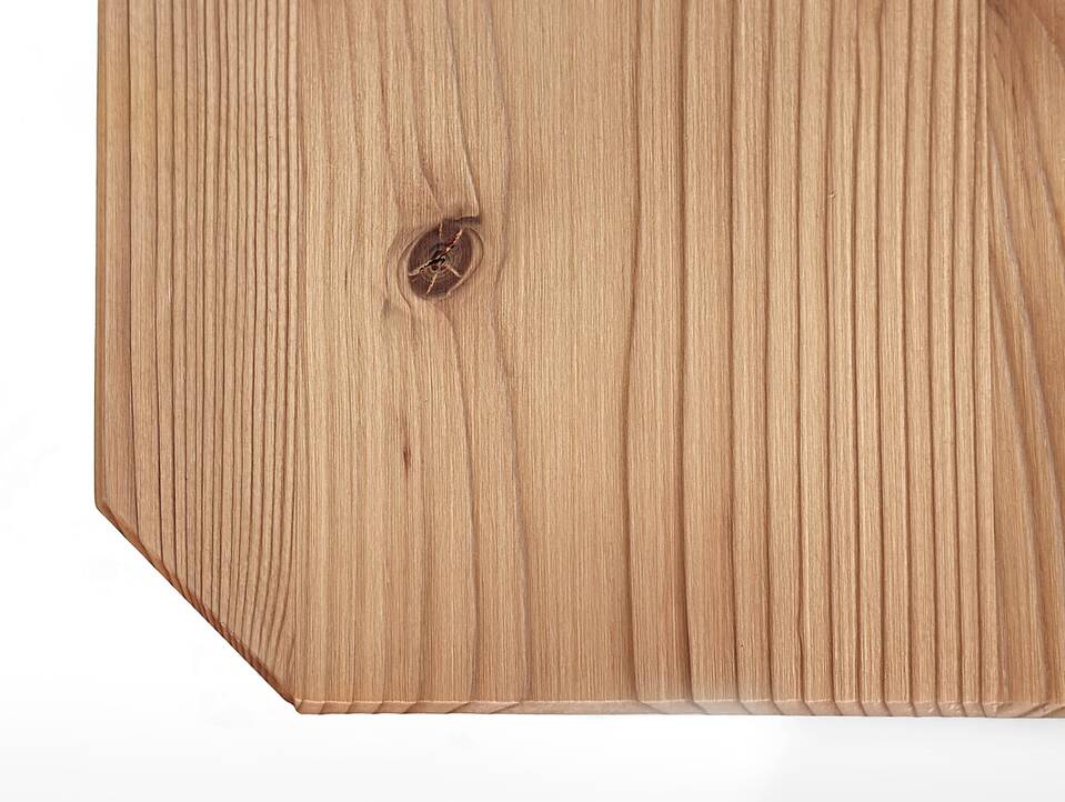TEGERNSEE Gartengarnitur - klappbar, rustikale Altholzoptik, Material Massivholz/Metall, Thermo-Fichte 200 x 60 cm | Innenbereich | ohne Rückenlehne