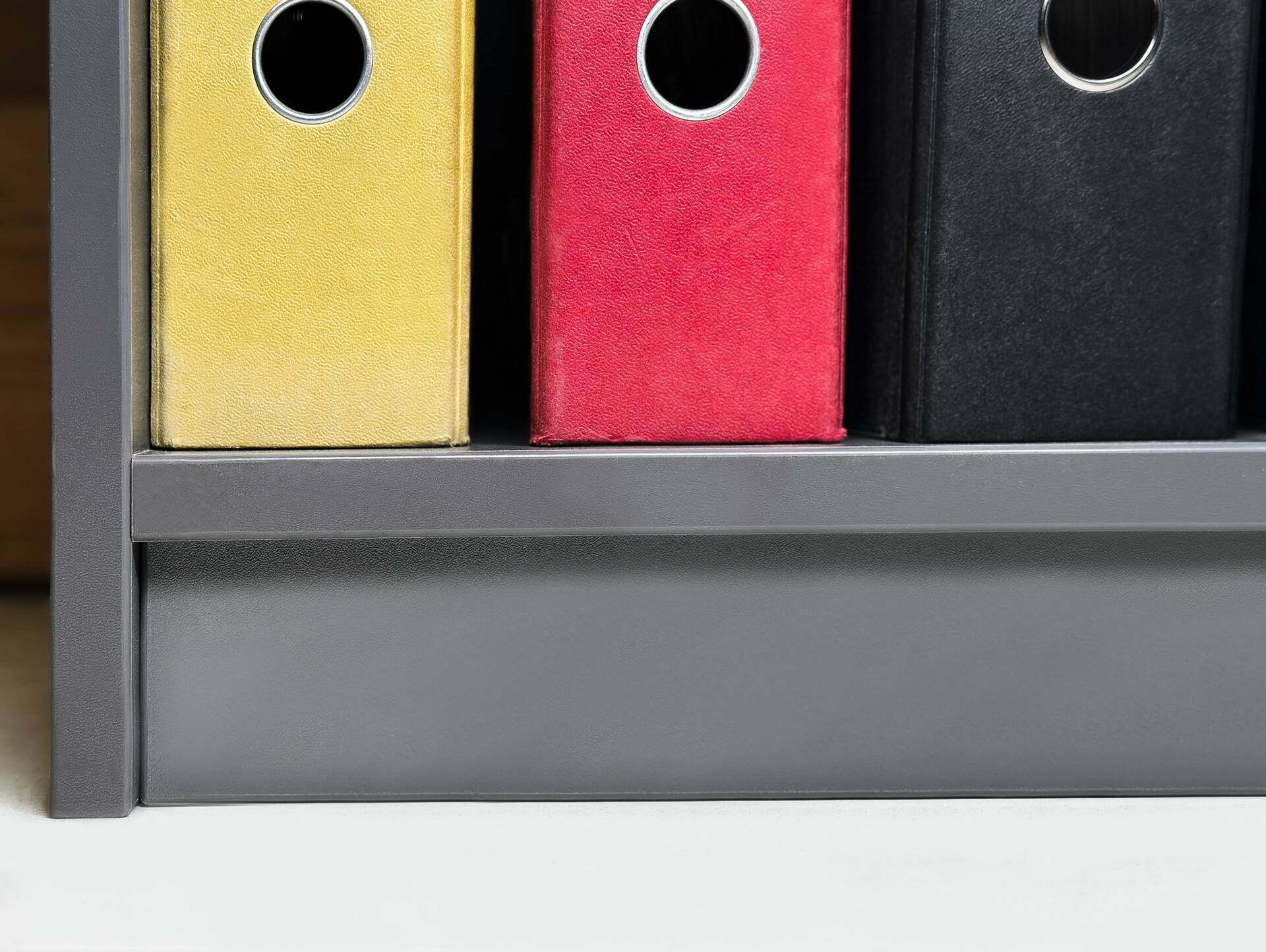 OFFICE OAK Regal III, Material Dekorspanplatte, graphitfarbig 