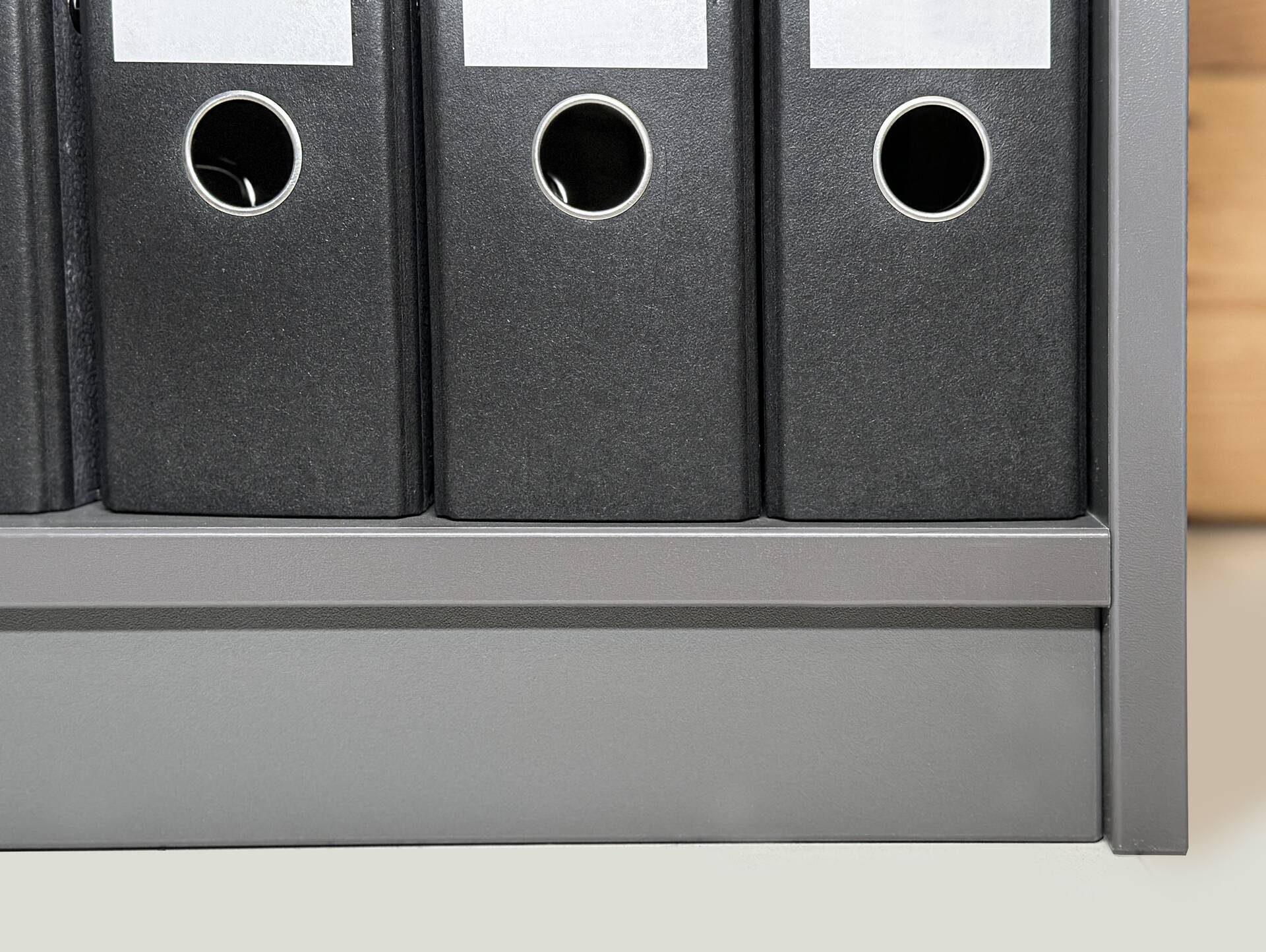 OFFICE OAK Regal VI, Material Dekorspanplatte, graphitfarbig 