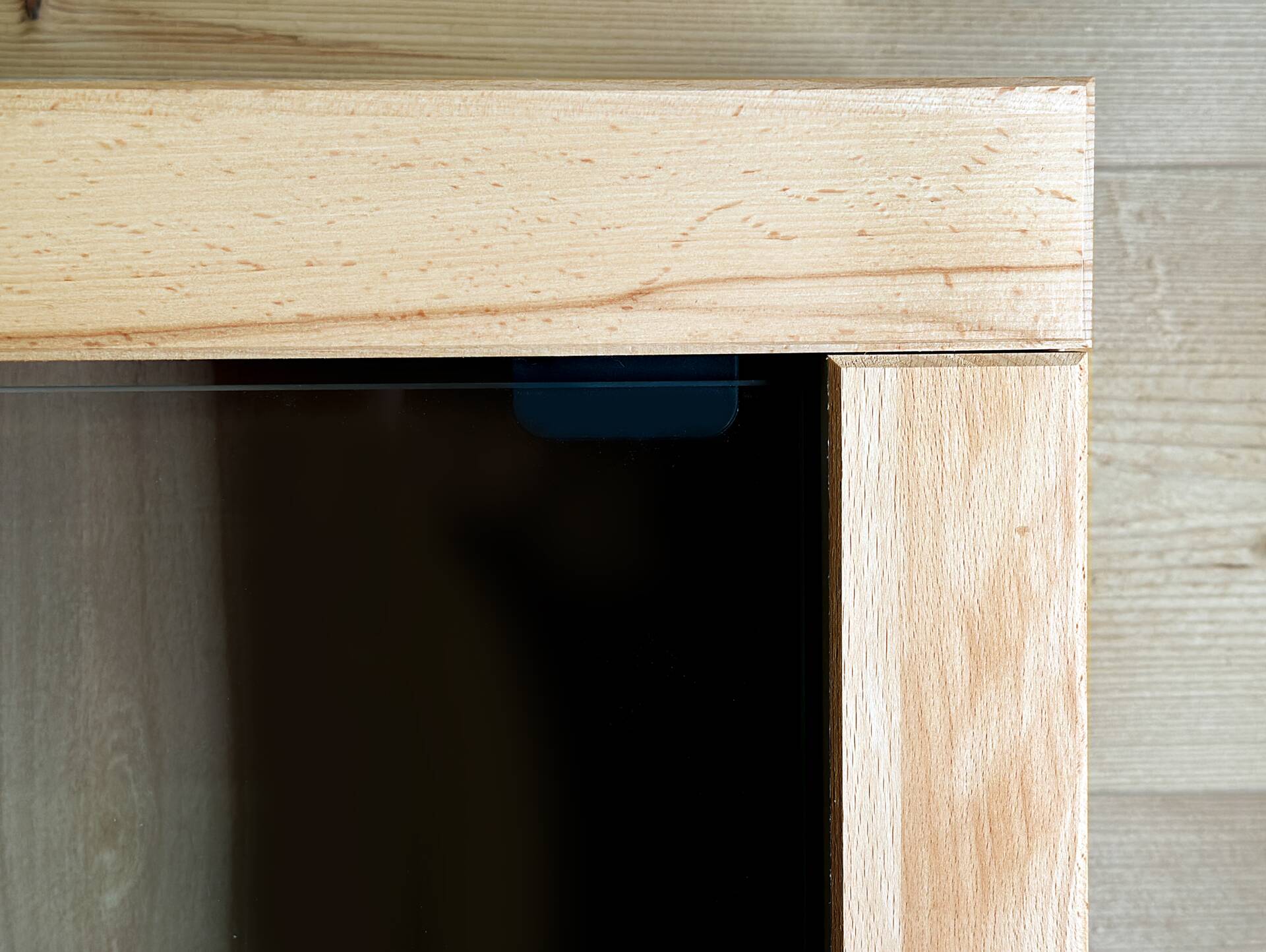 OZEANA Hängeschrank fürs Badezimmer, Material teilmassiv Buche