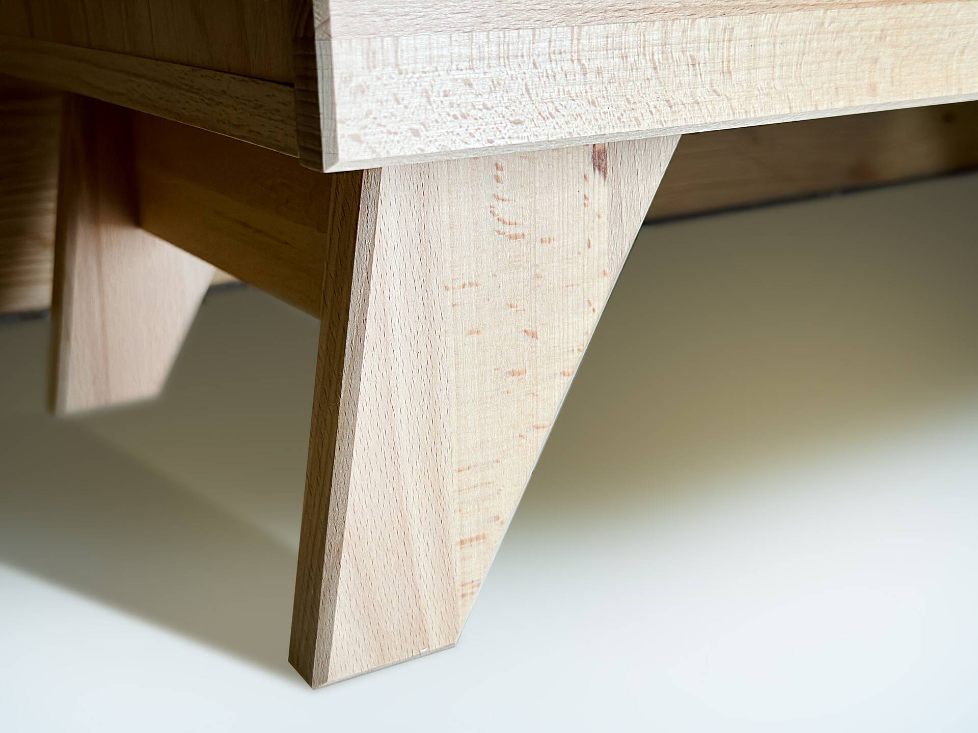 OZEANA Waschbeckenunterschrank II, Material teilmassiv Buche