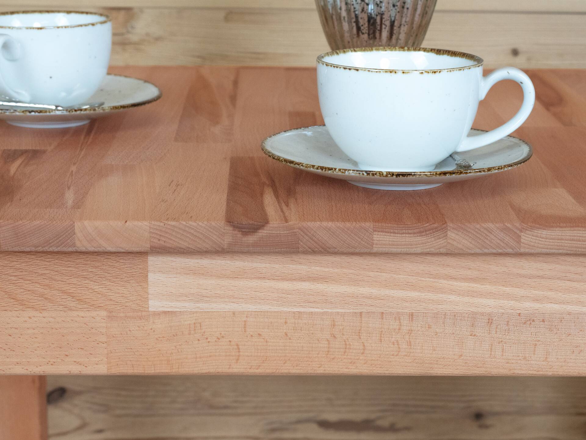 TAMI Esstisch, Material Massivholz, geölt Buche geölt