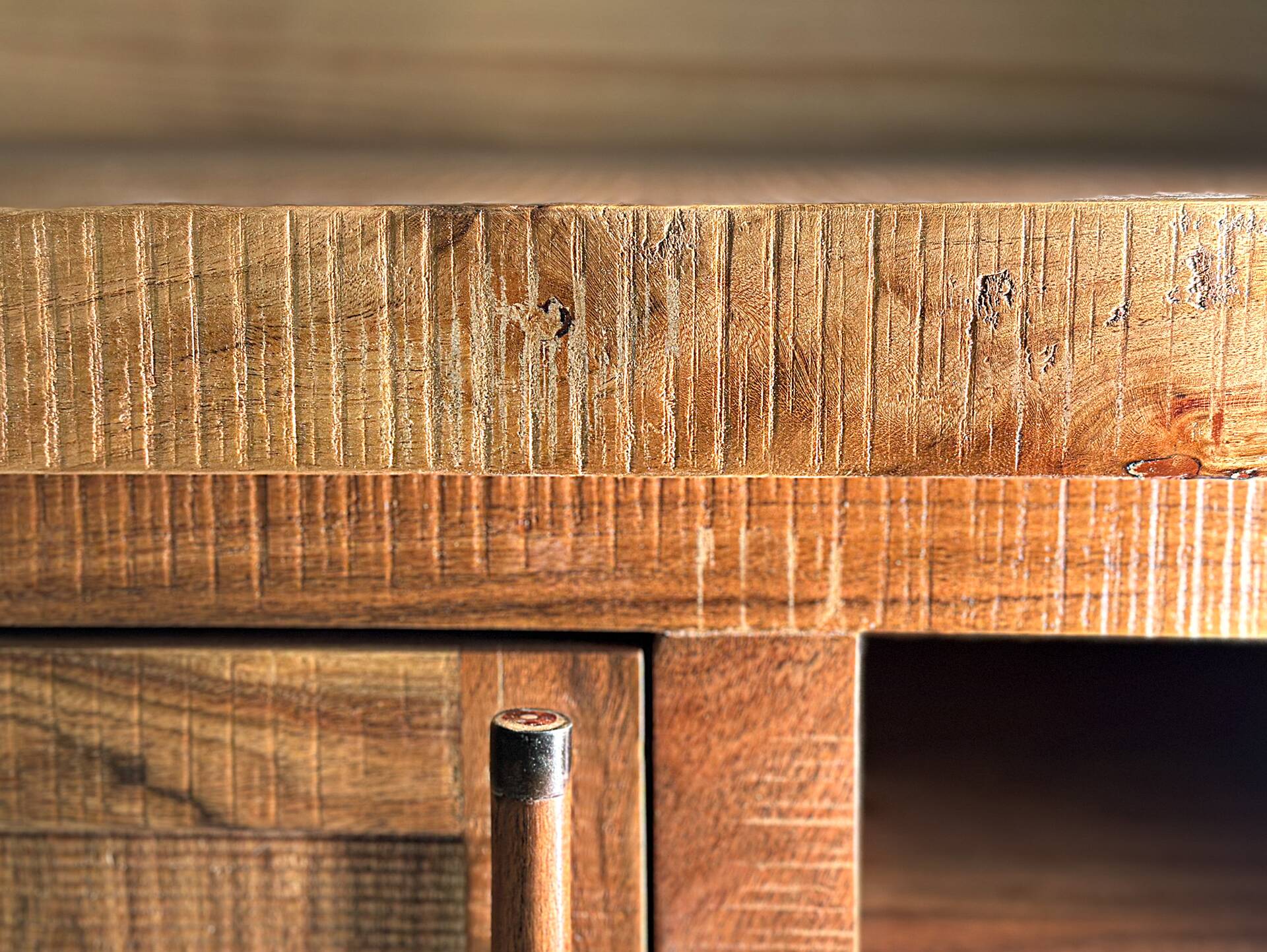 WINCHESTER TV-Board I, Material Massivholz, Mango rustikal 