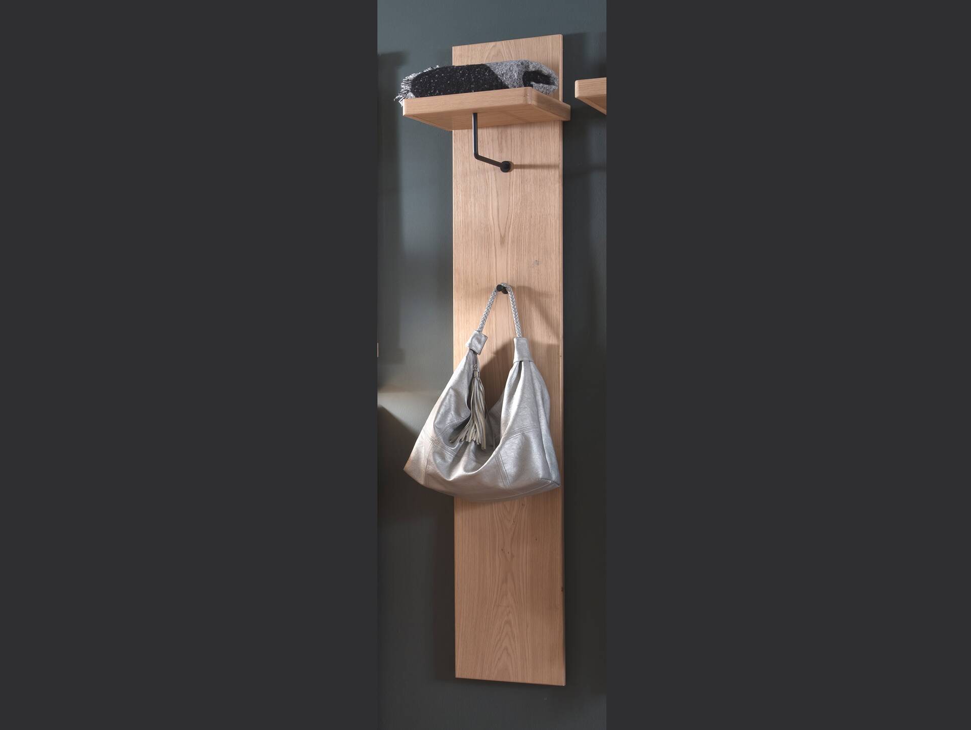 BRINSTONE Garderobenpaneel II, Material Spanplatte, Eiche Bianco furniert 