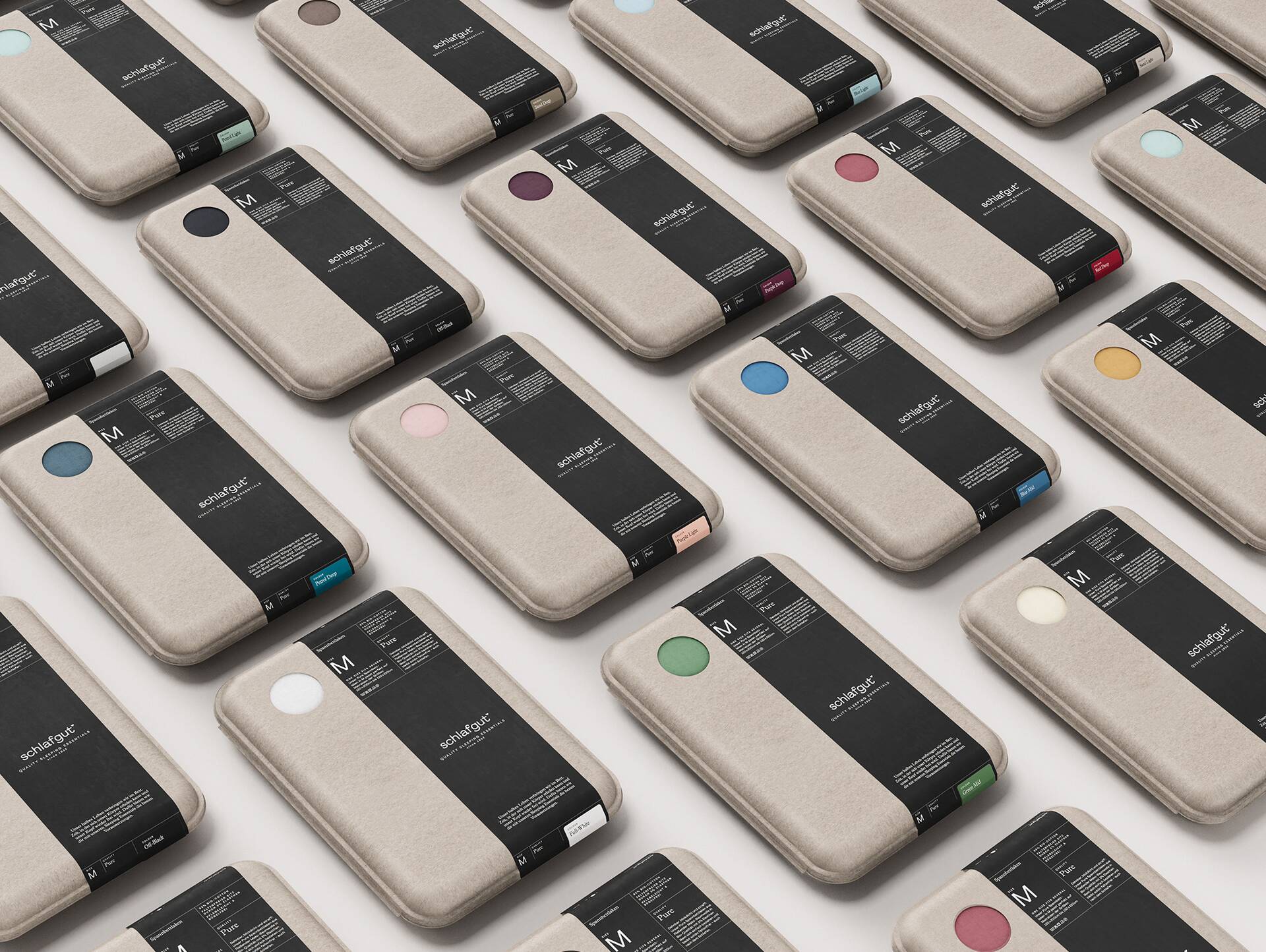 Schlafgut PURE Spannbetttuch/Spannbettlaken für Matratze, Bio-Mako-Baumwolle mit Elastan Dunkelrot | 140x190 - 160x220 cm