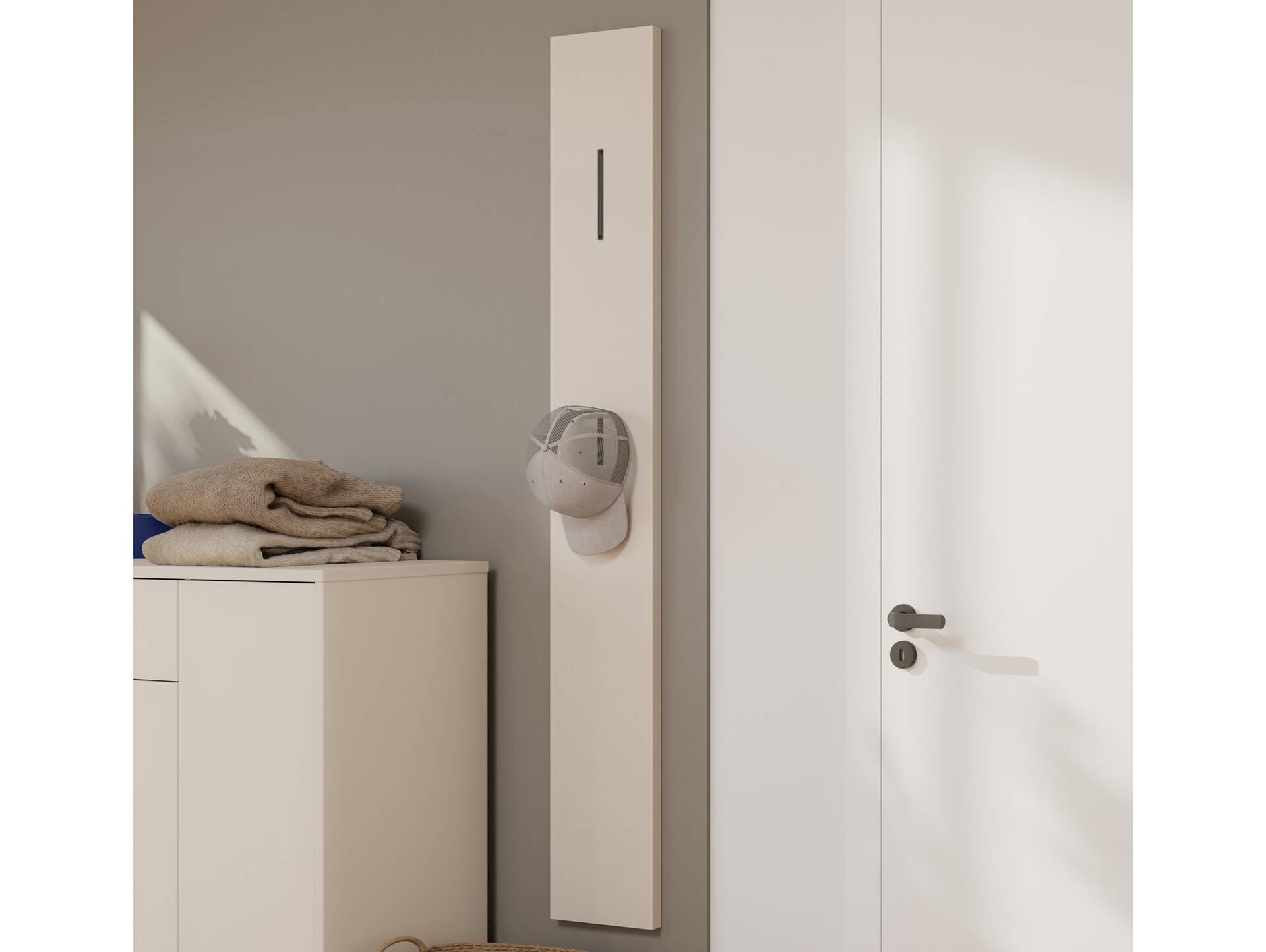 ADIAGO II Garderobenset II, Material Spanplatte, sand 